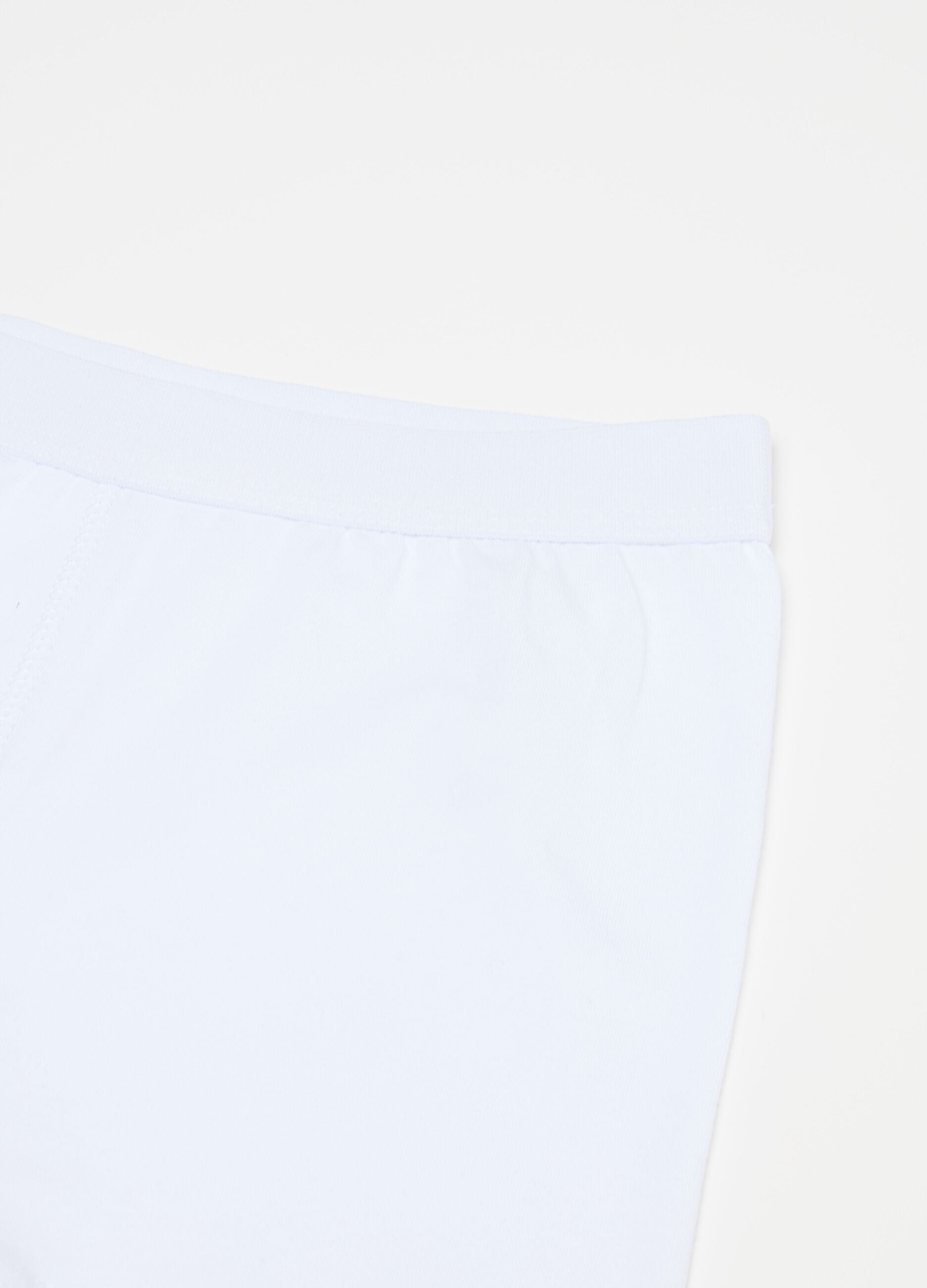 Three-pack boxer shorts with external elastic