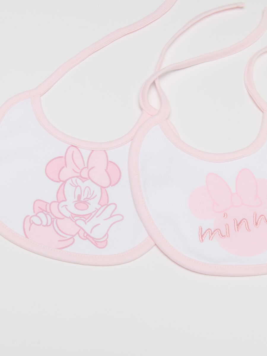 Two-pack bibs with Minnie Mouse print_3