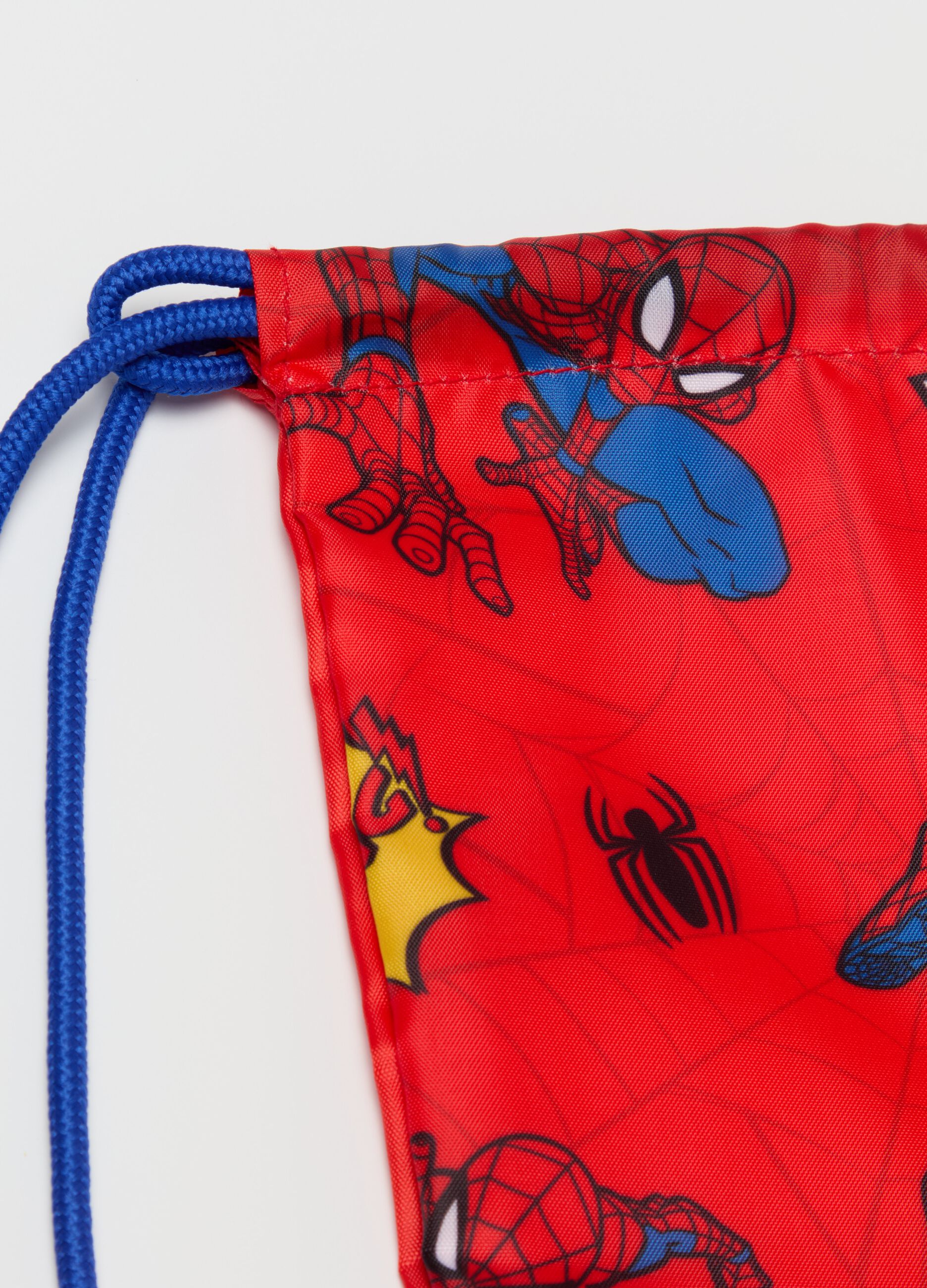 Sack backpack with Spider-Man print