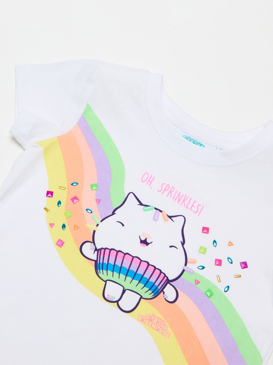 T-shirt with Cakey Cat print_2