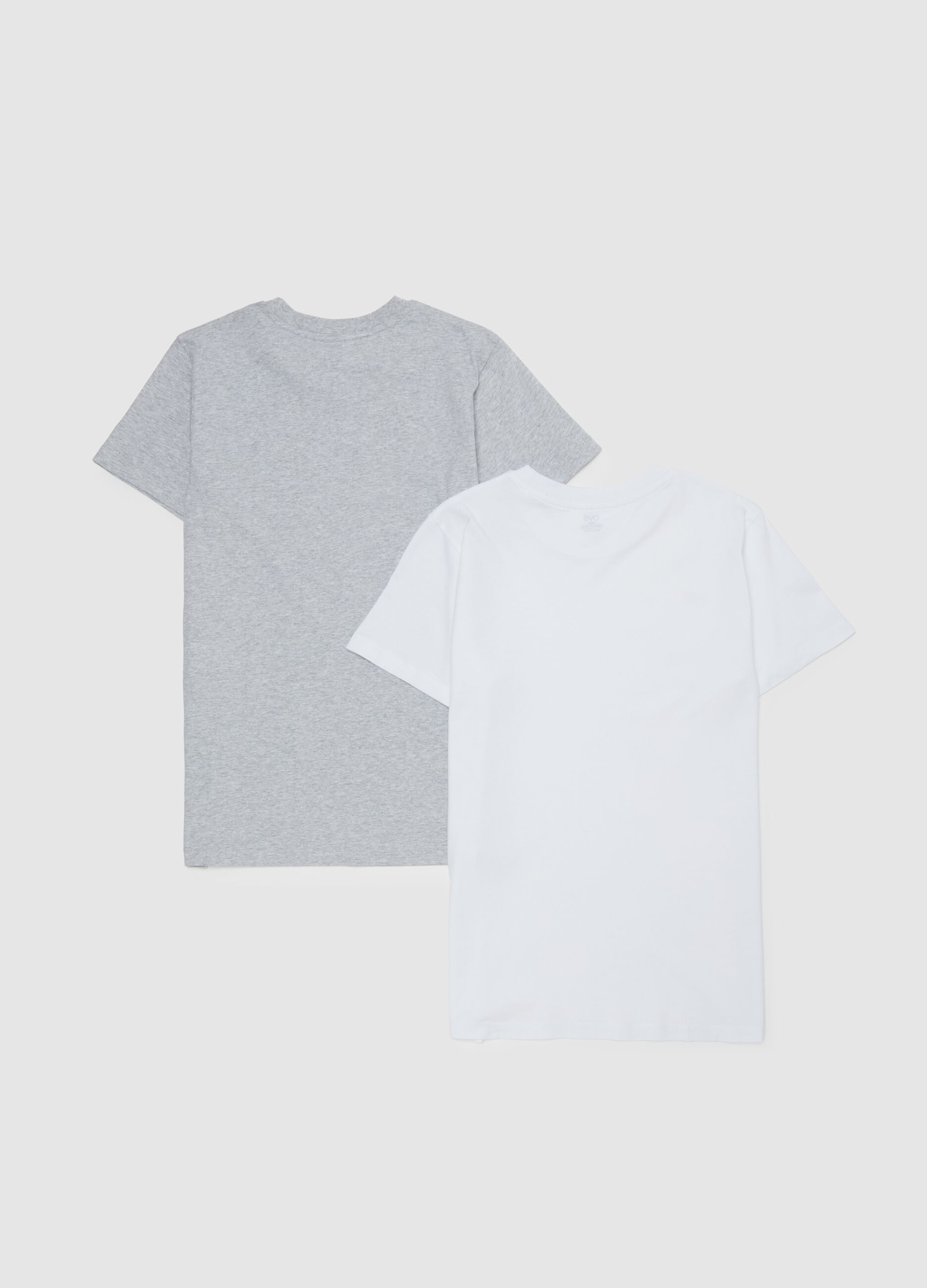 Two-pack organic cotton undershirts