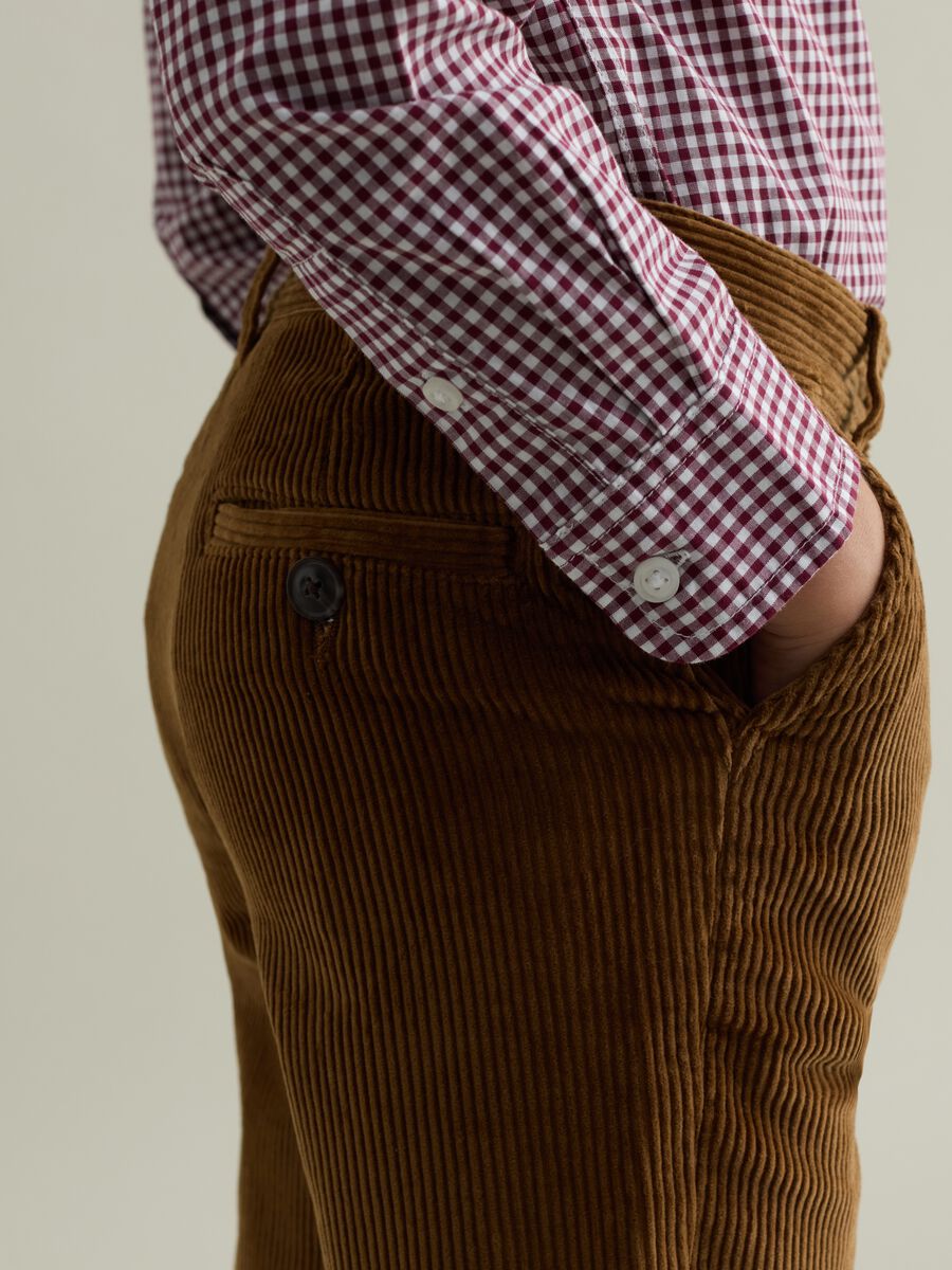 Corduroy chino trousers_2