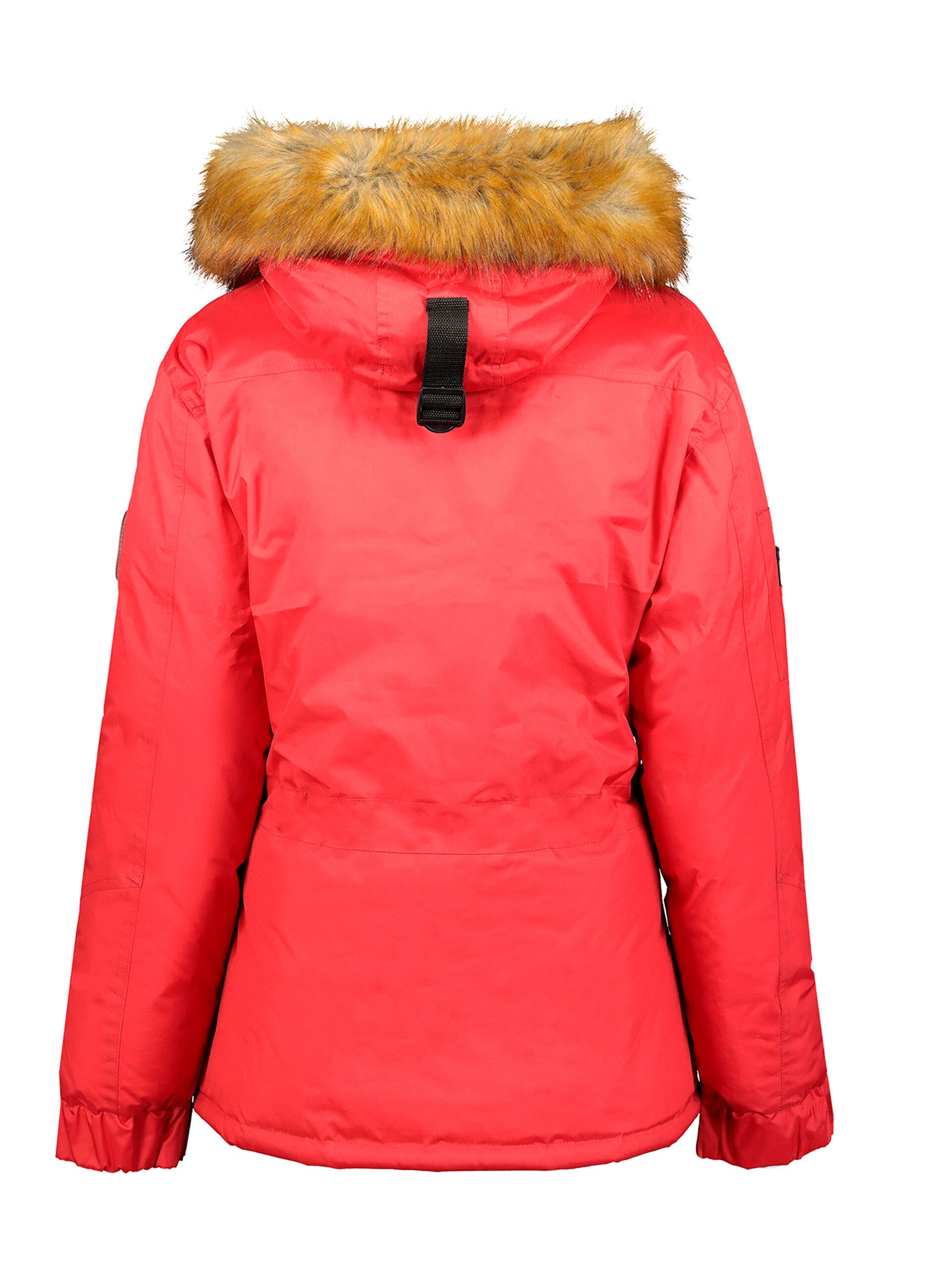Geographical Norway- Parka de mujer ANSON Rojo Talla M