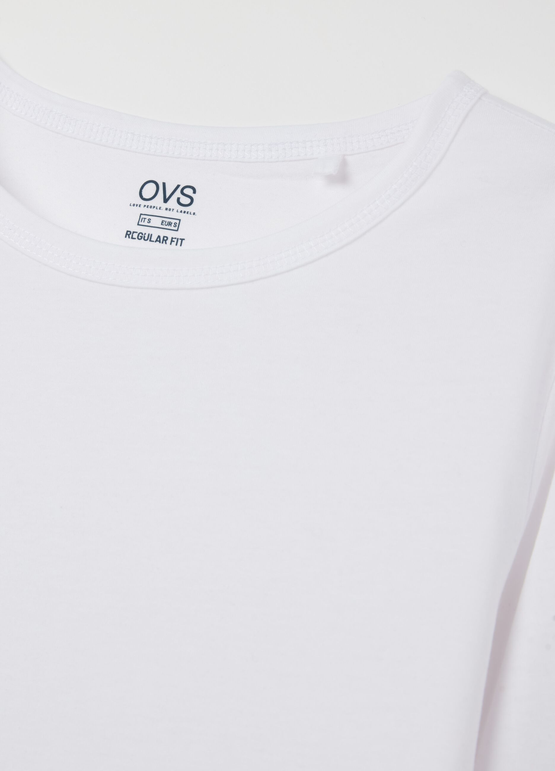 Long-sleeved T-shirt in cotton