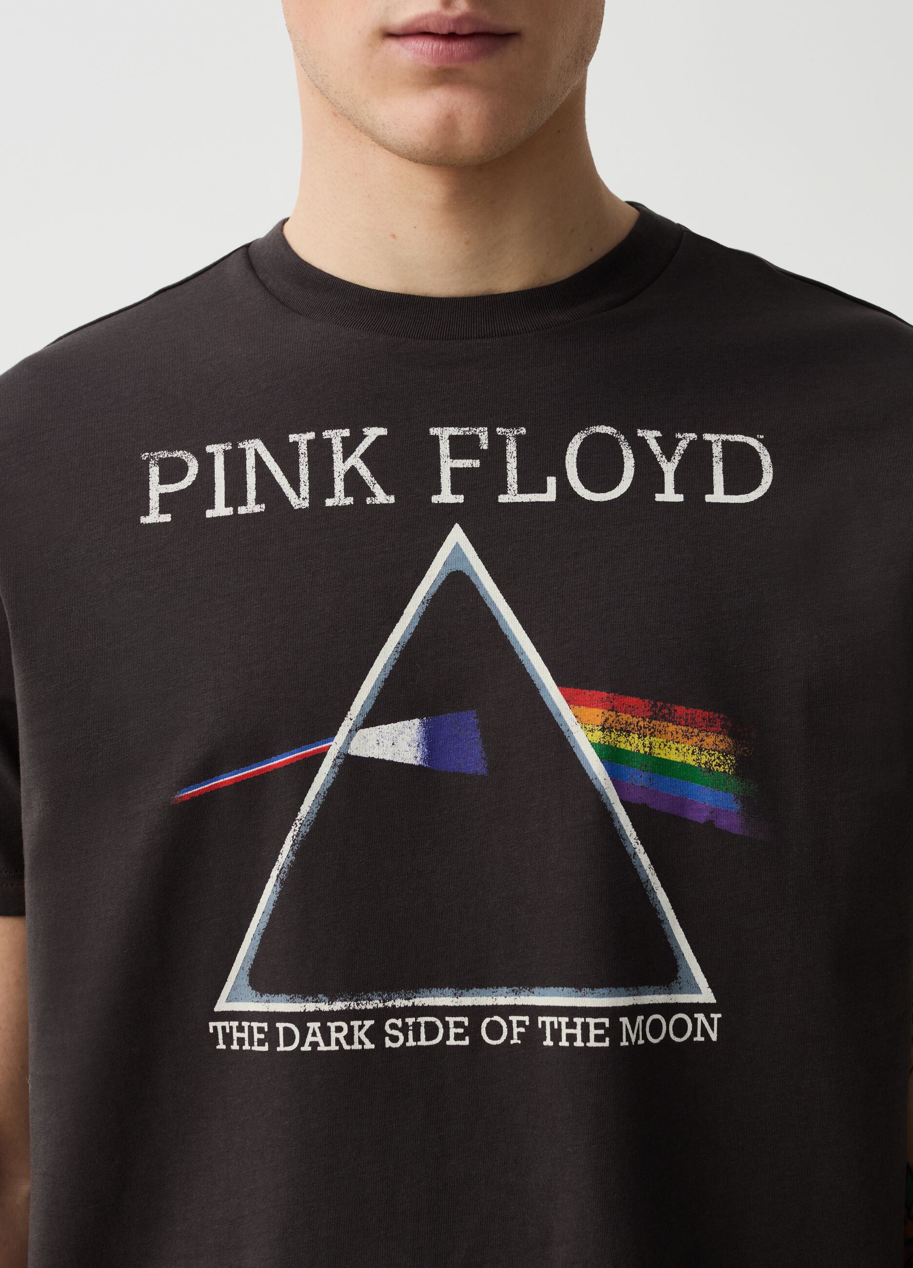 T-shirt with Pink Floyd print