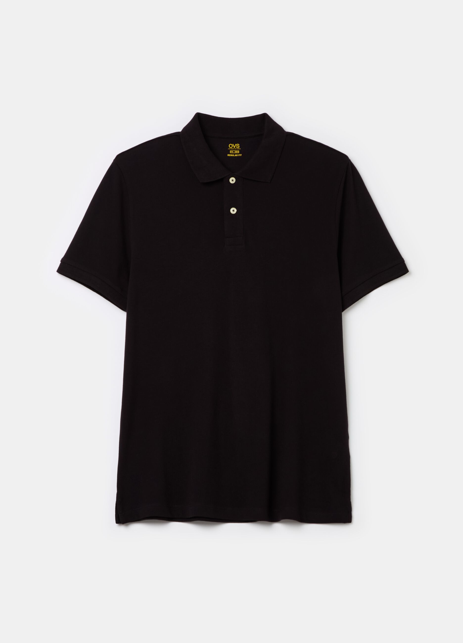 Cotton pique polo shirt