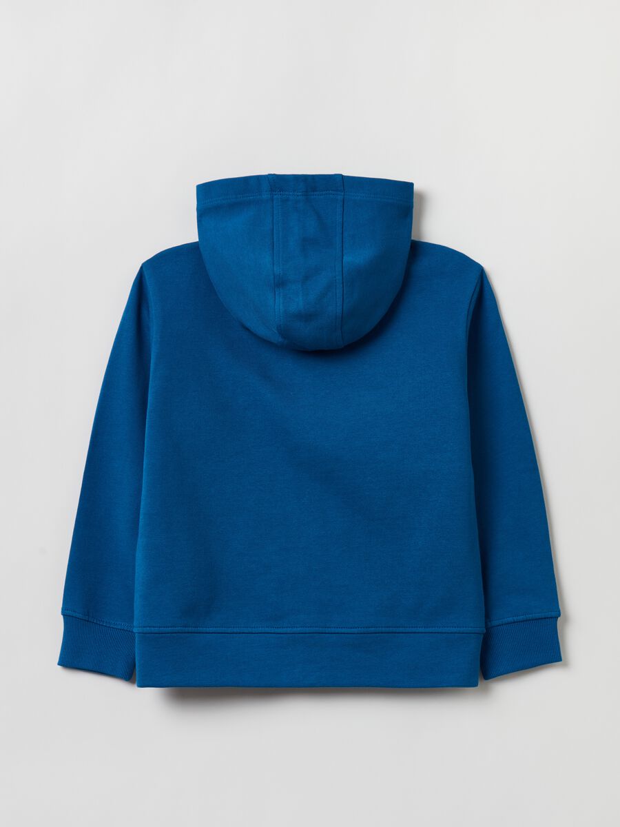 Hooded sweatshirt with zip closure_1