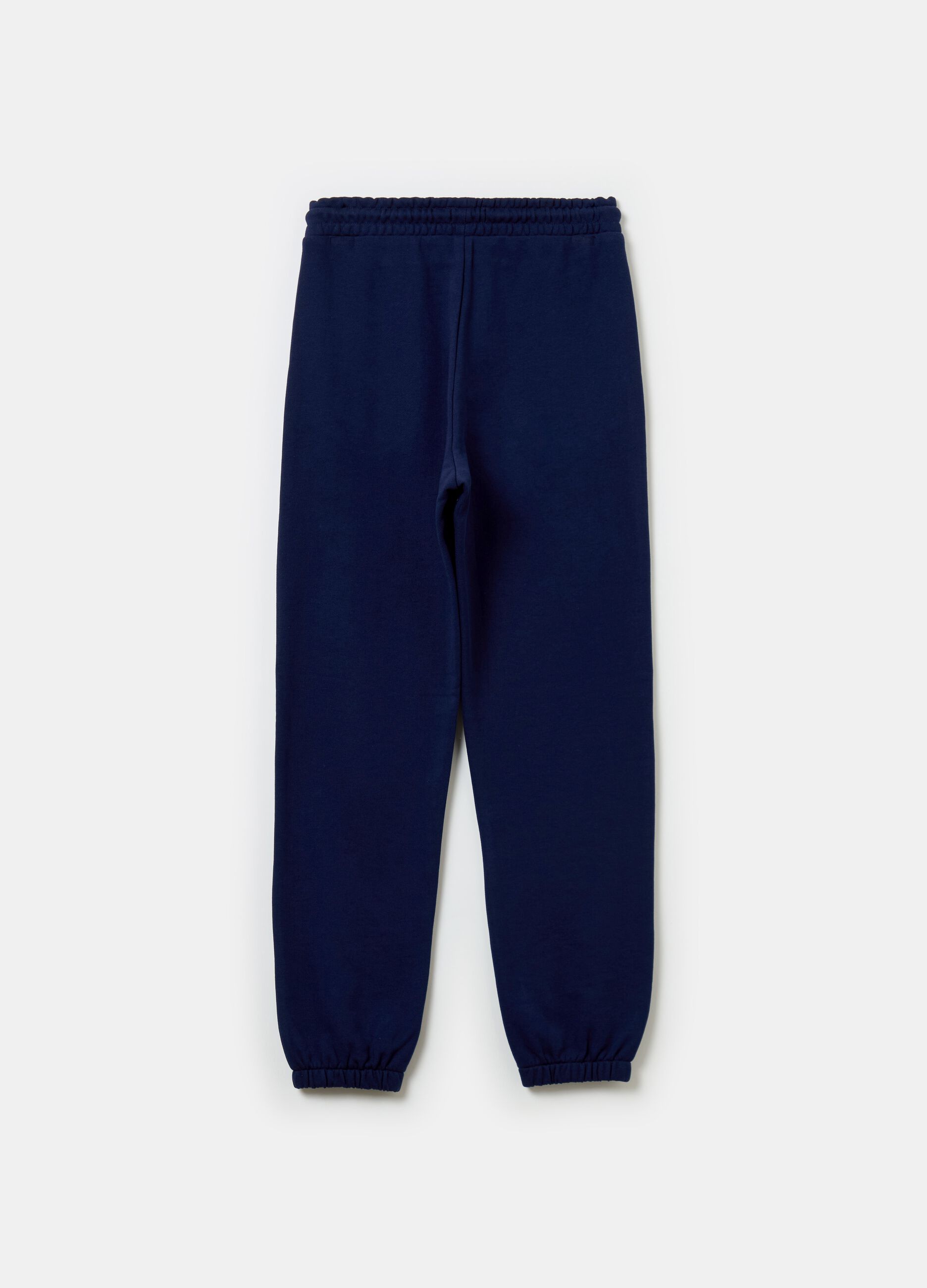 Essential joggers in organic cotton with drawstring