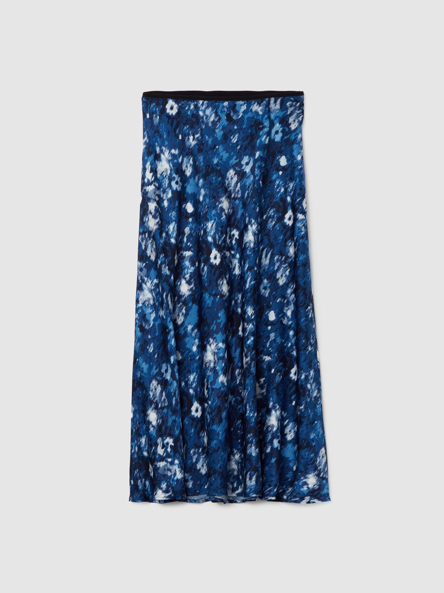 Full midi skirt with print_4