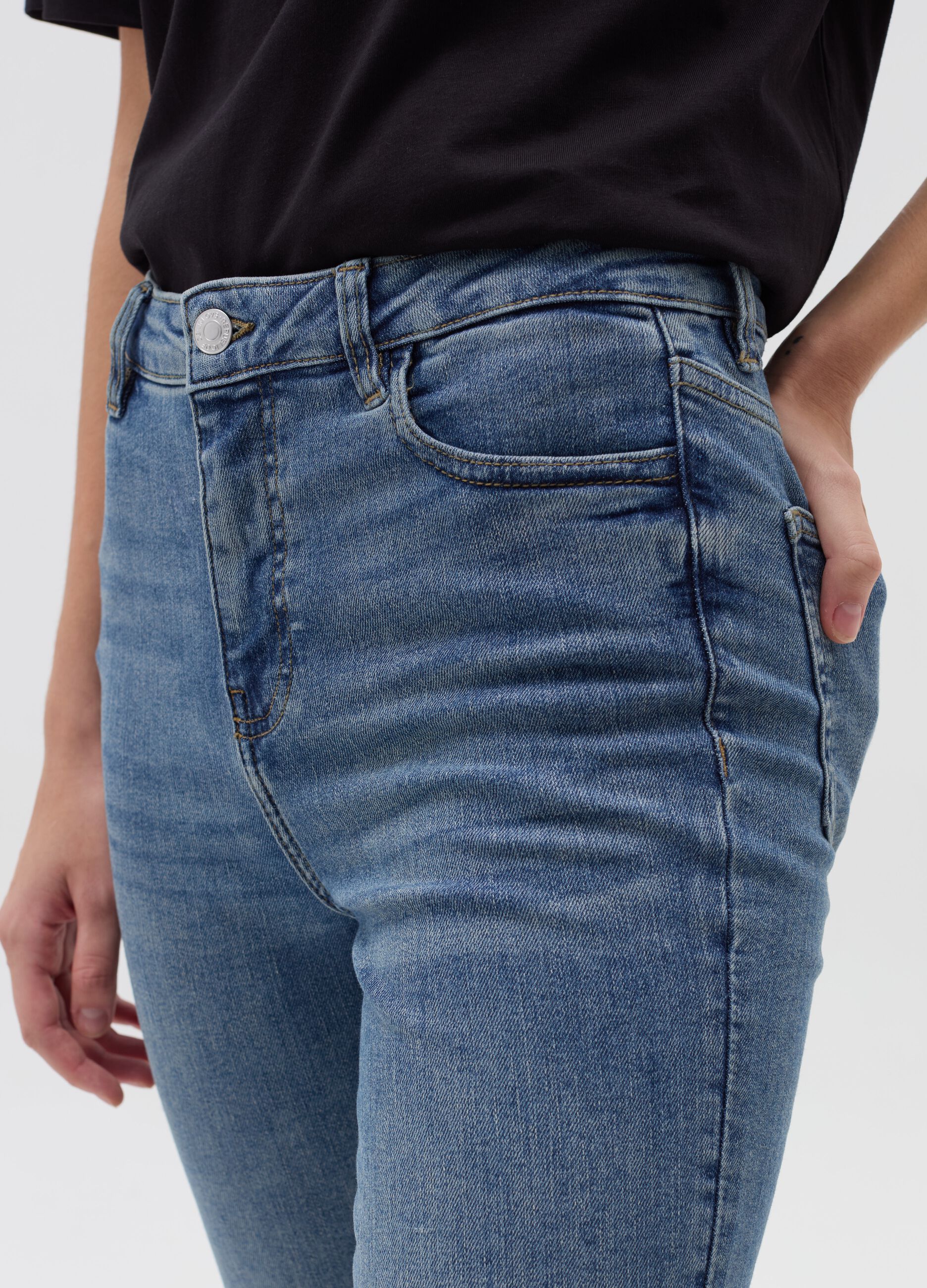 Skinny-fit jeans with five pockets