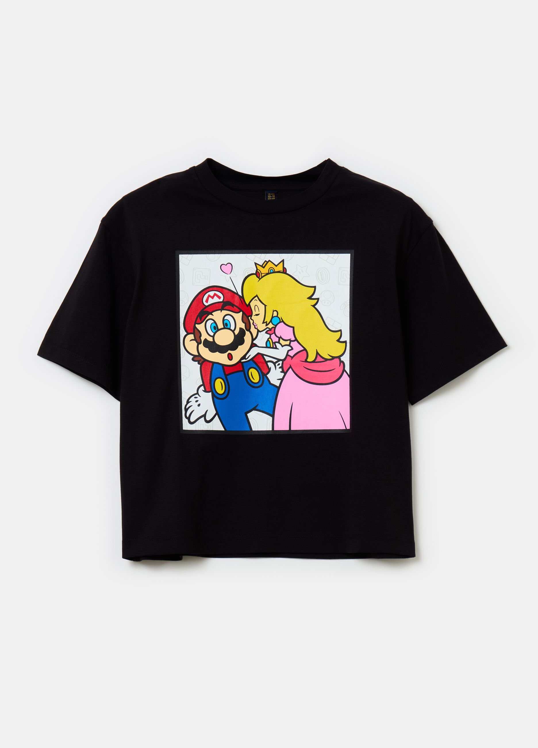 Cotton T-shirt with Super Mario™ print