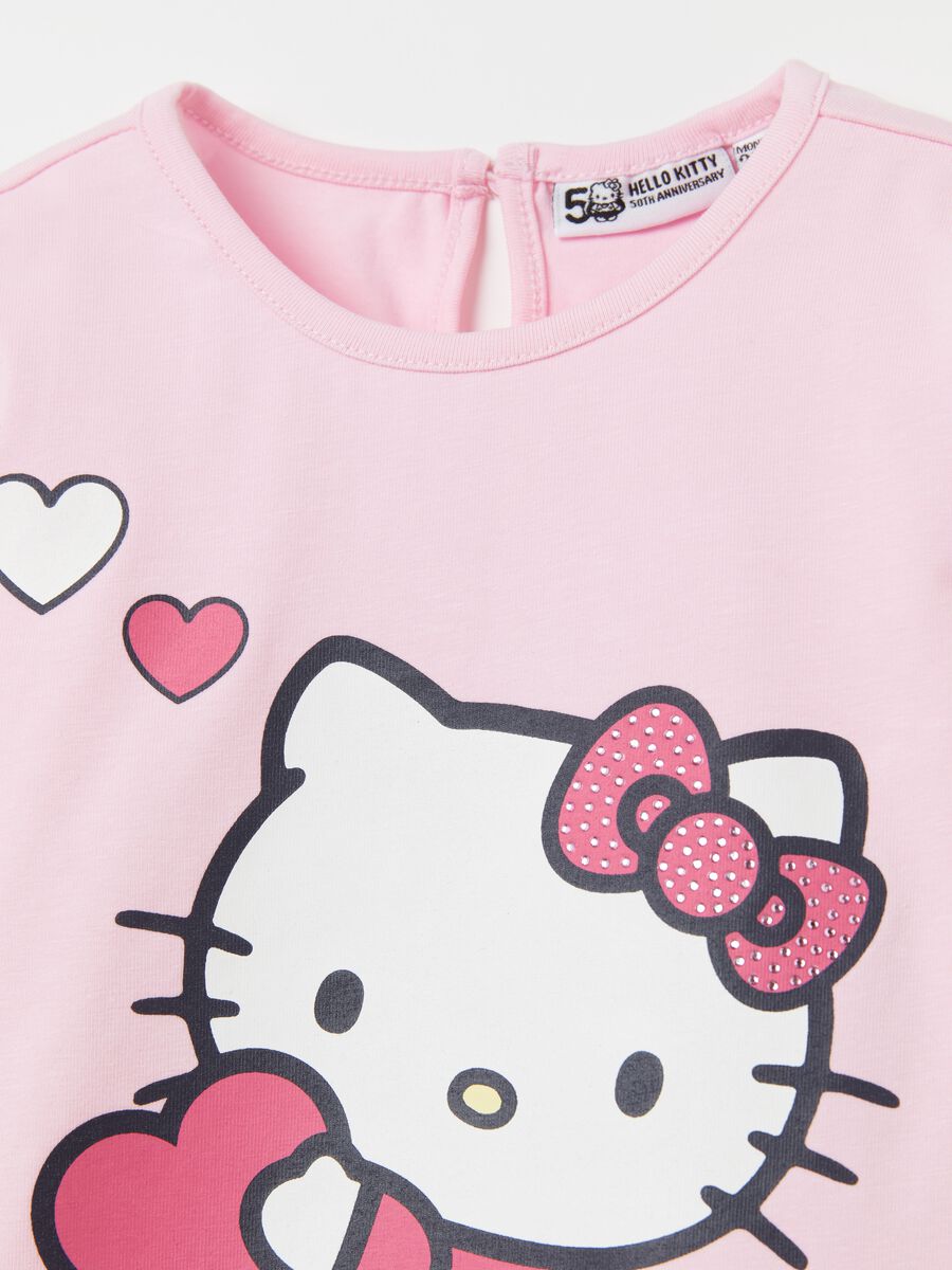 Long-sleeved T-shirt with Hello Kitty print_2