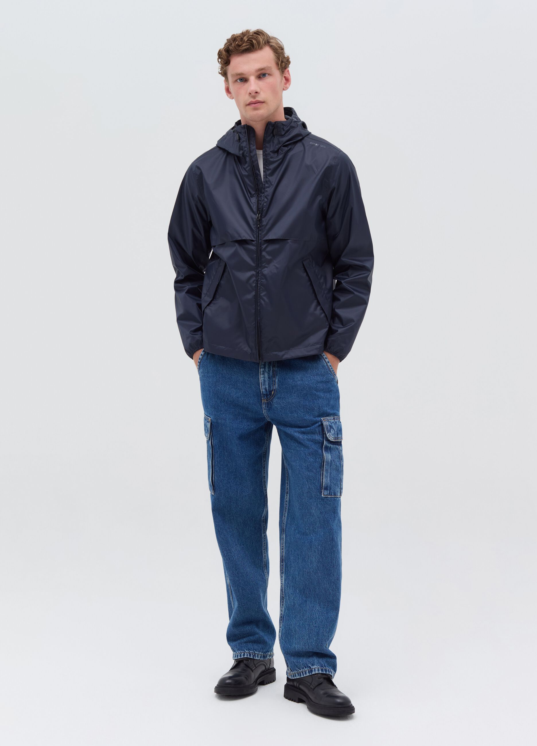 Essential waterproof full-zip jacket