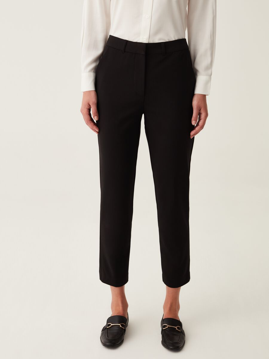 Cropped cigarette trousers_1