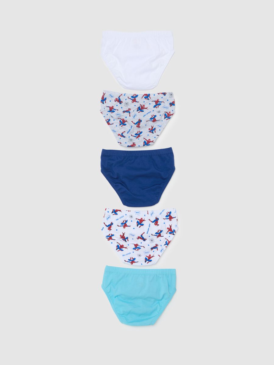 Five-pack Spider-Man briefs in organic cotton_1