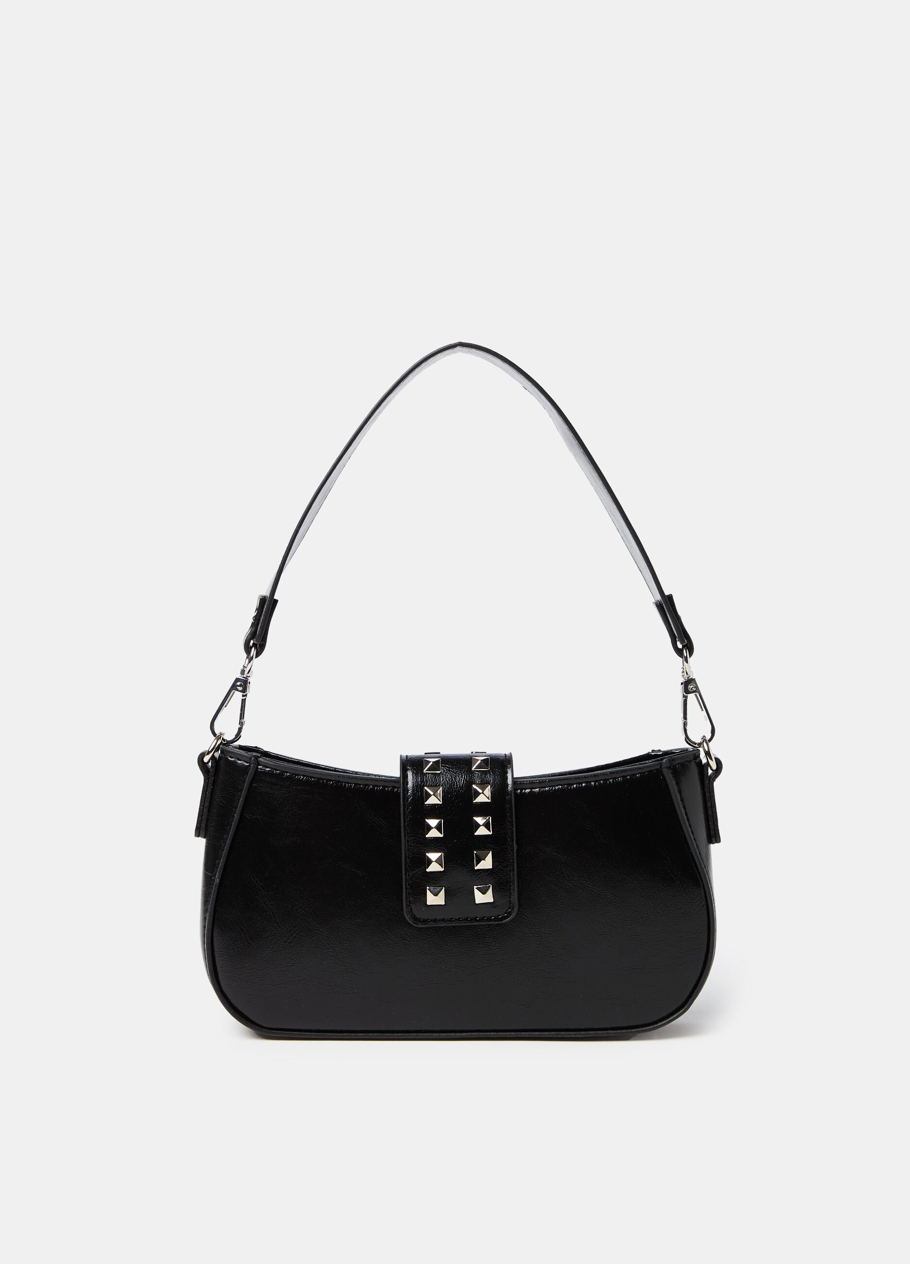 Shoulder bag with studs