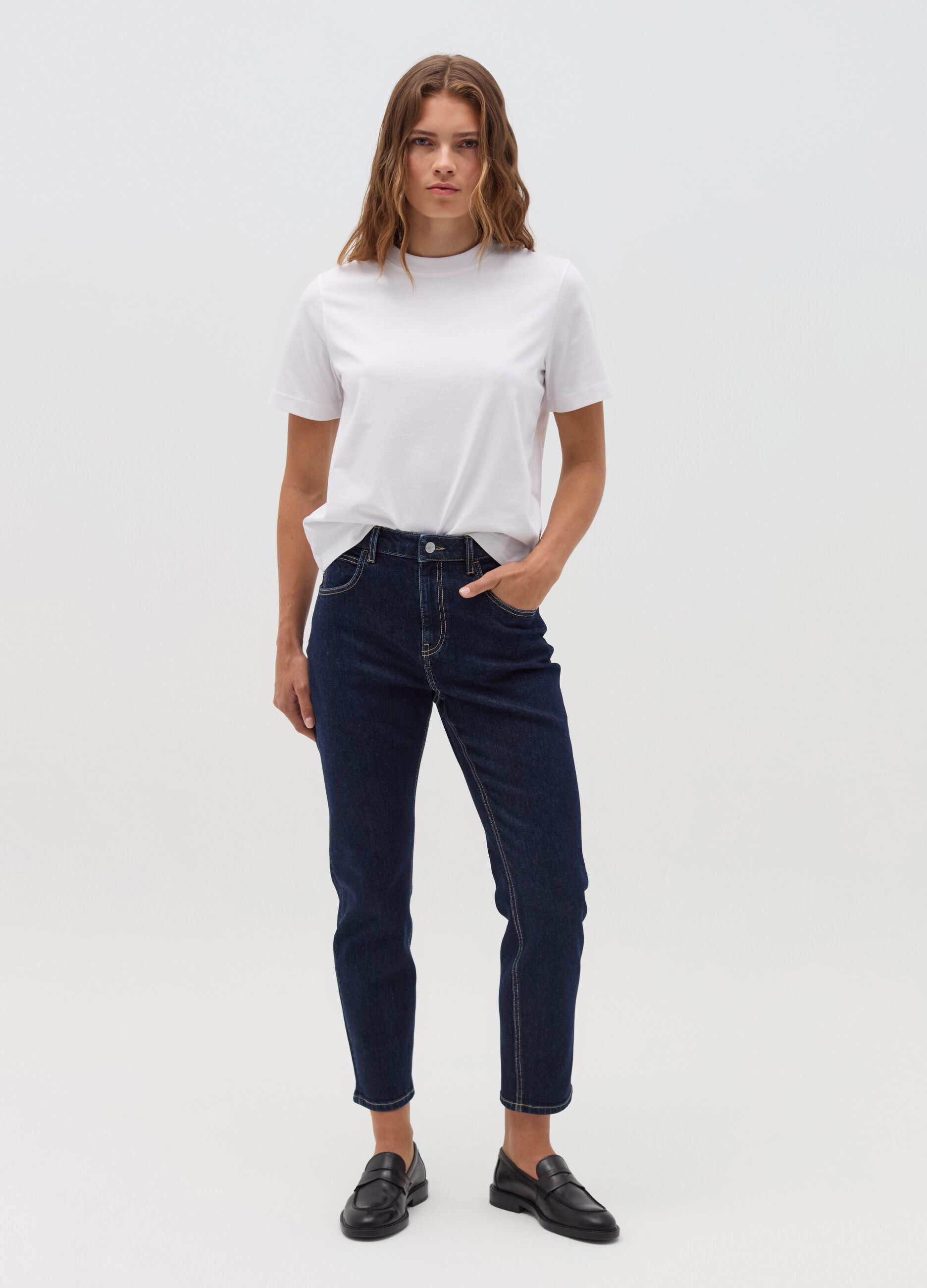 Jeans mom slim fit