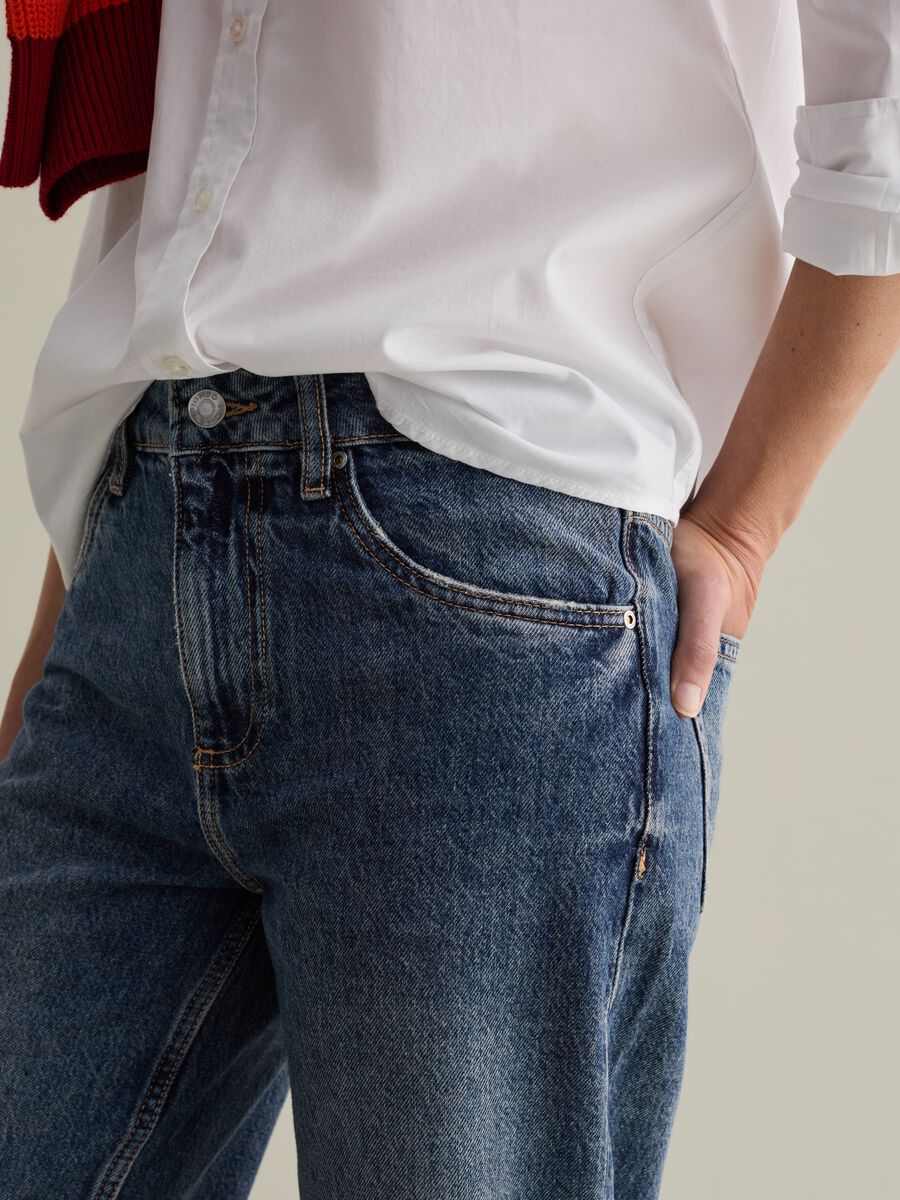 Five-pocket,straight-fit jeans_3