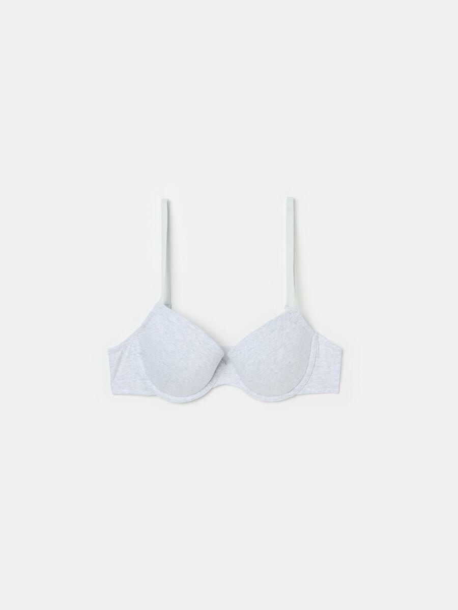 The Padded bra in stretch organic cotton_4