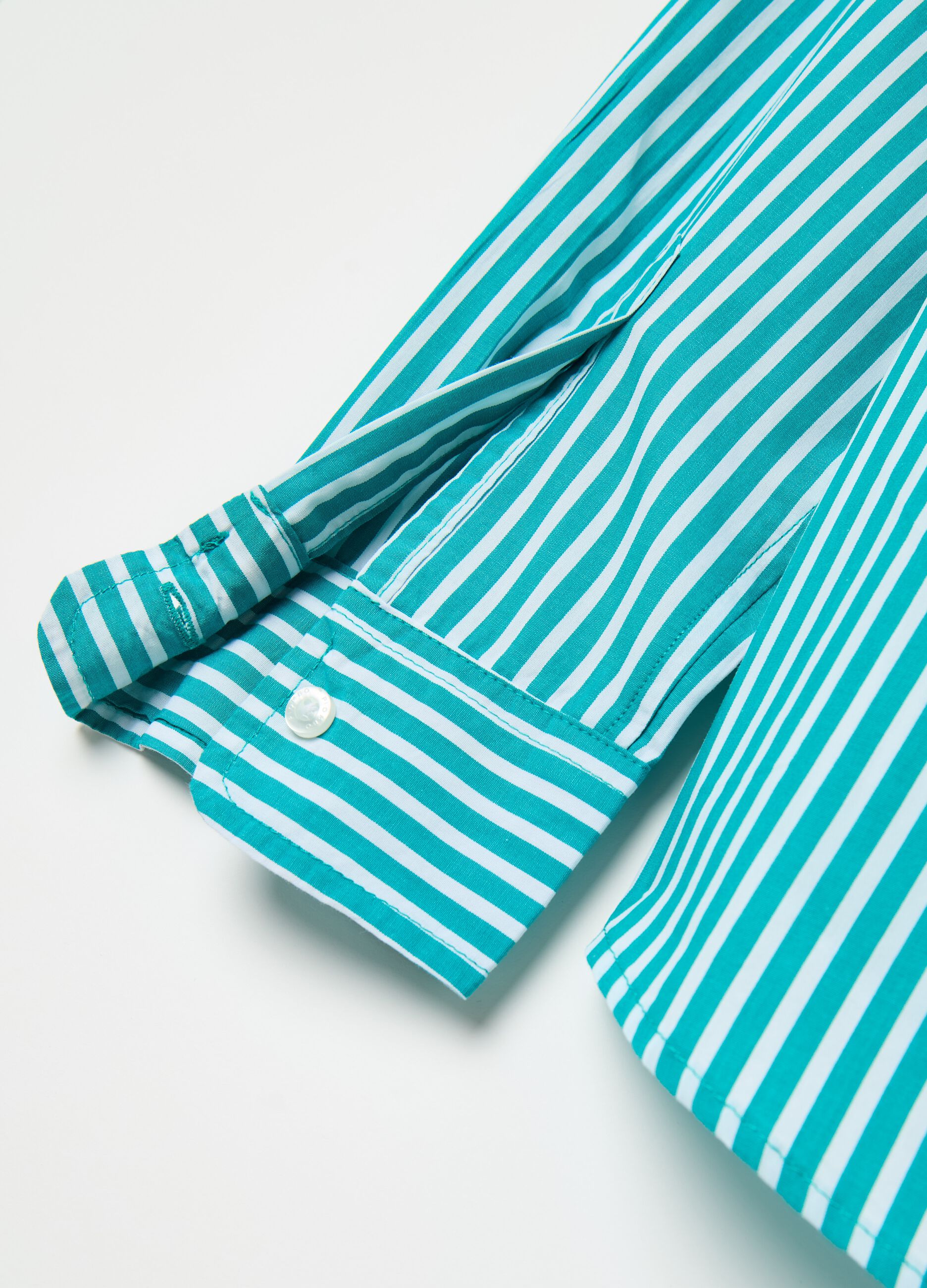 Cotton poplin shirt