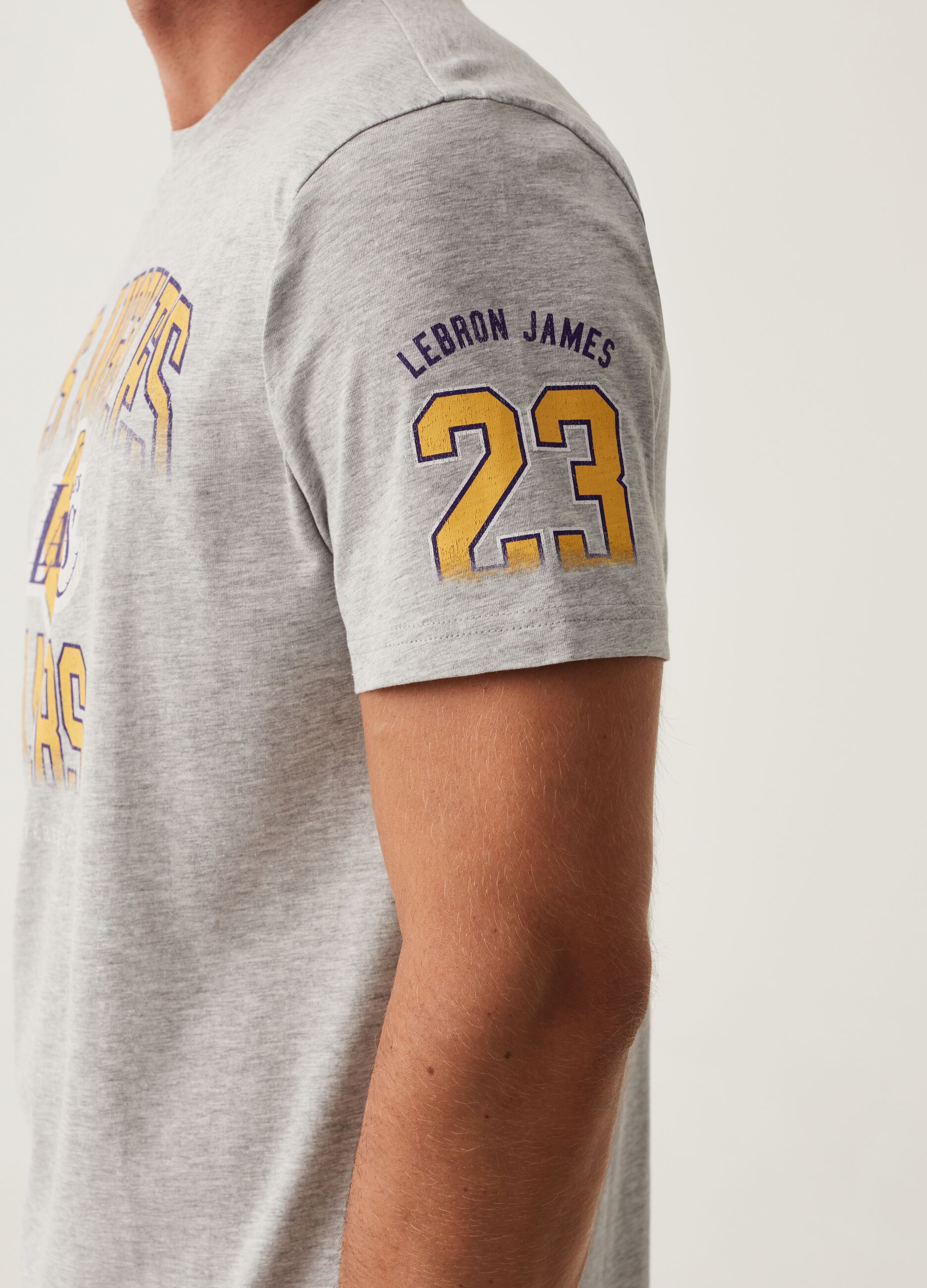 Camiseta con Estampado Lakers NBA