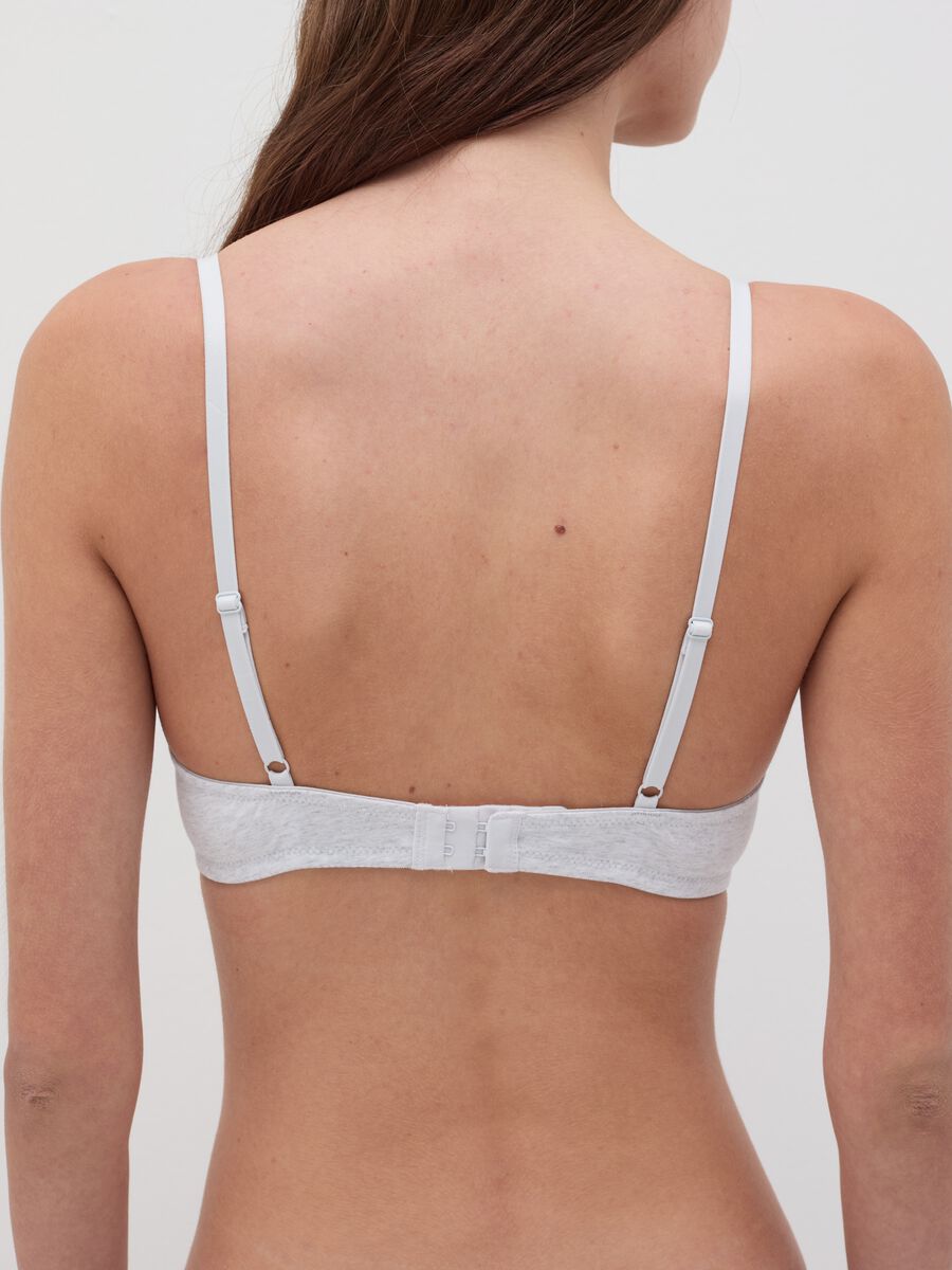 The Padded bra in stretch organic cotton_3