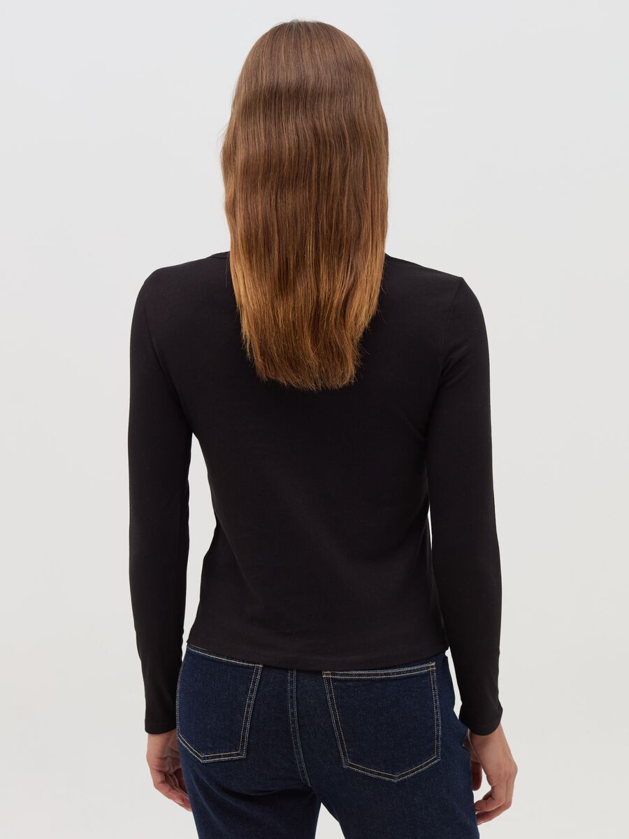 Long-sleeved T-shirt in cotton_2