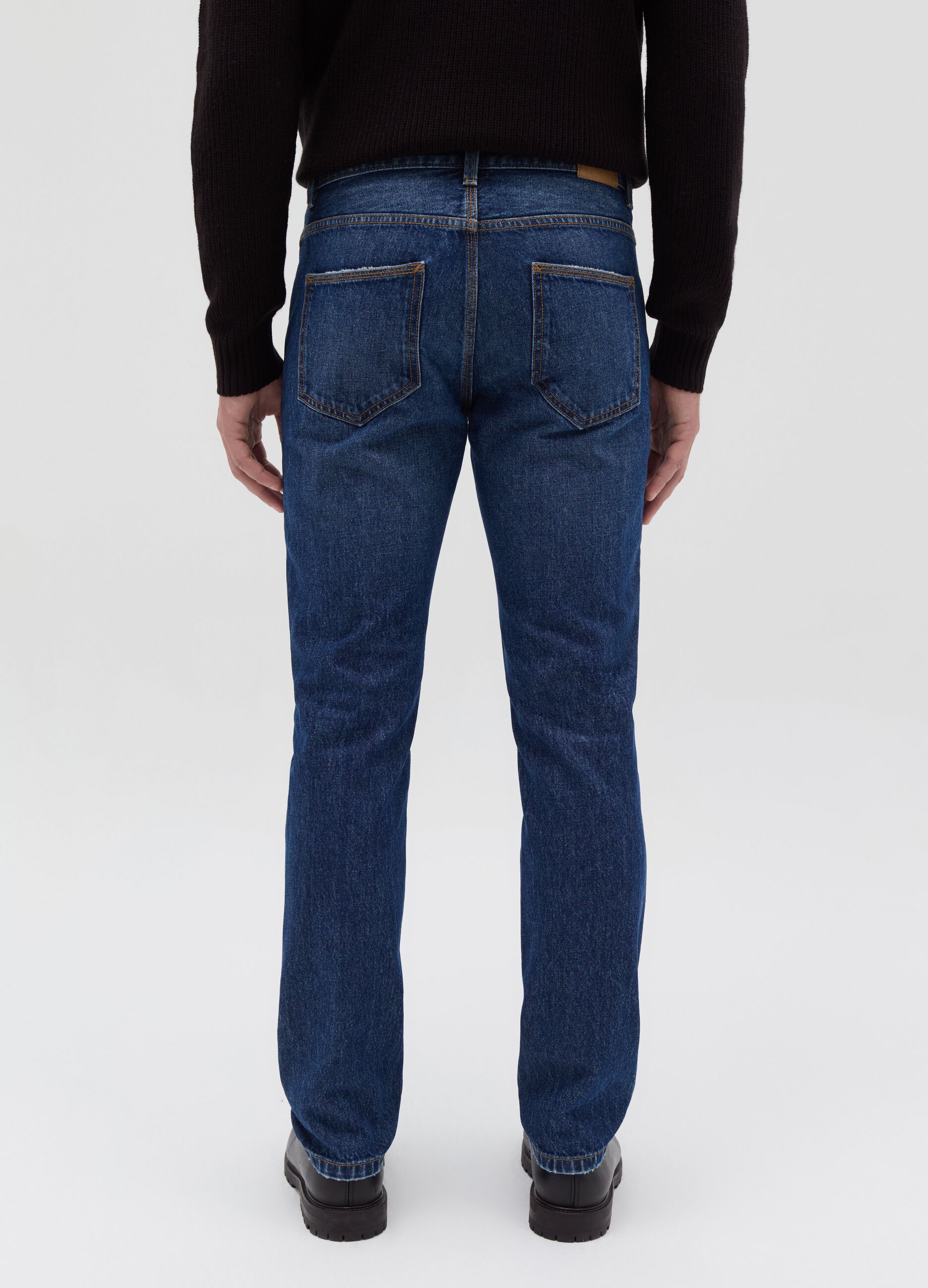 Regular-fit jeans with five pockets