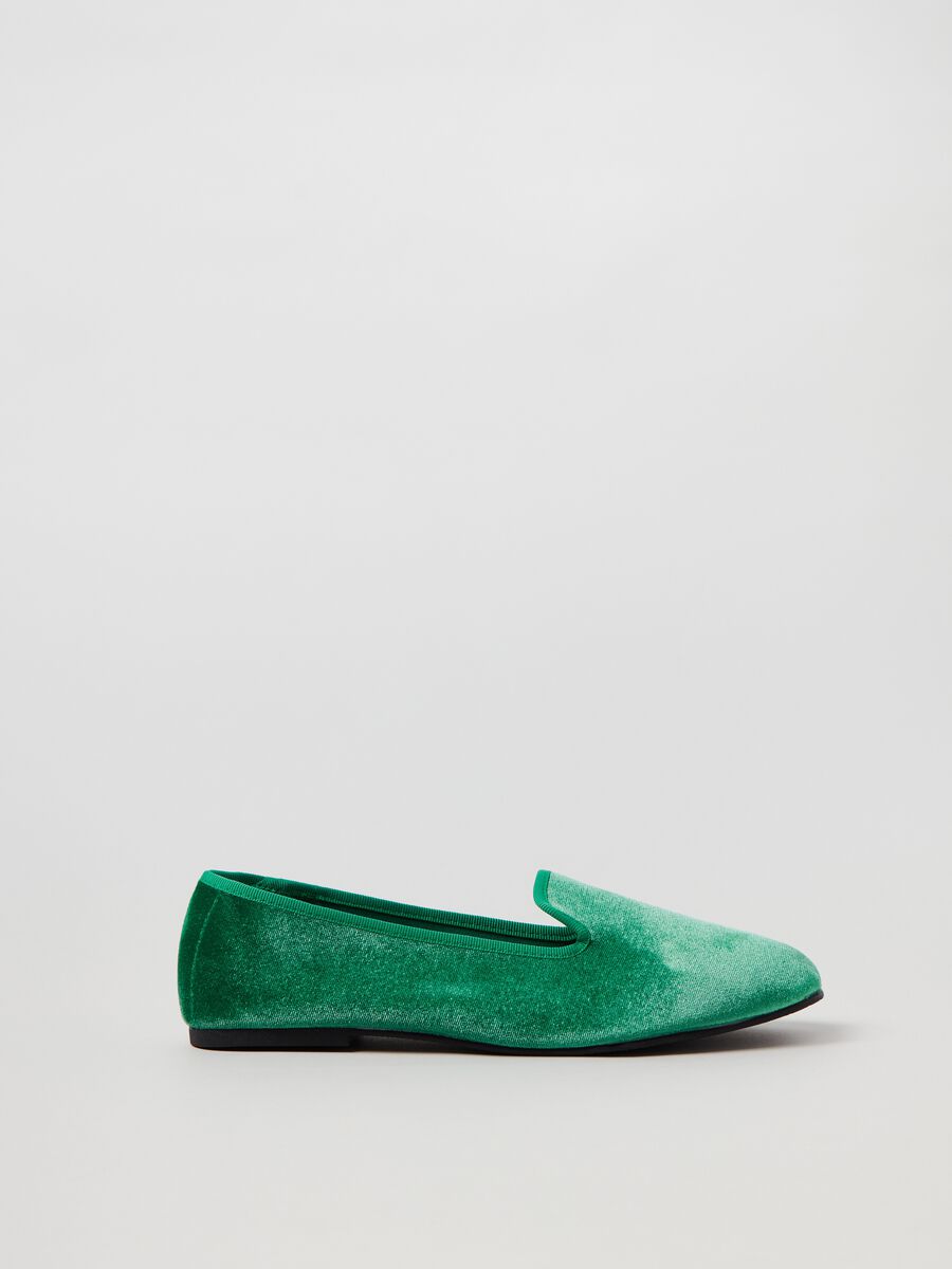 Velvet Friulian slippers_0