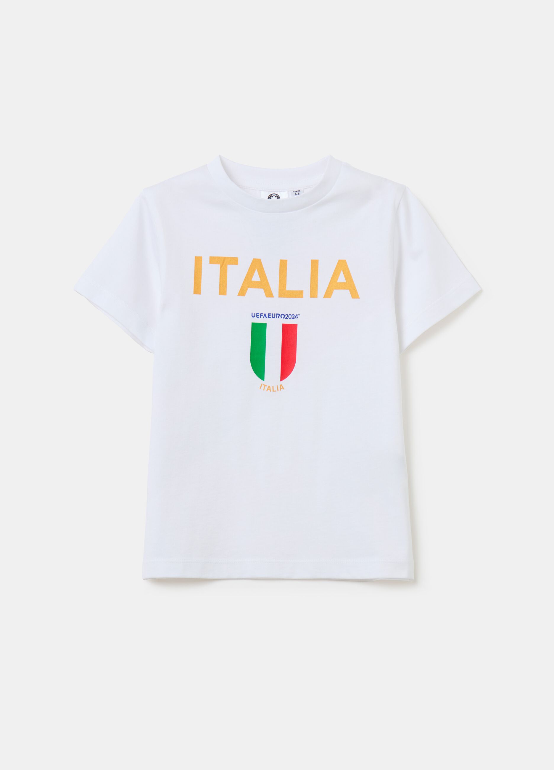 Camiseta con estampado UEFA Euro 2024 Italia