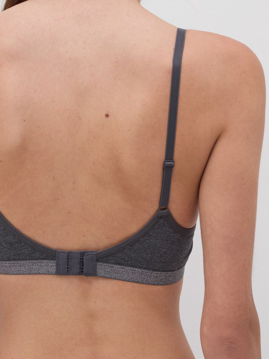 Sports bra in organic cotton with lurex_3