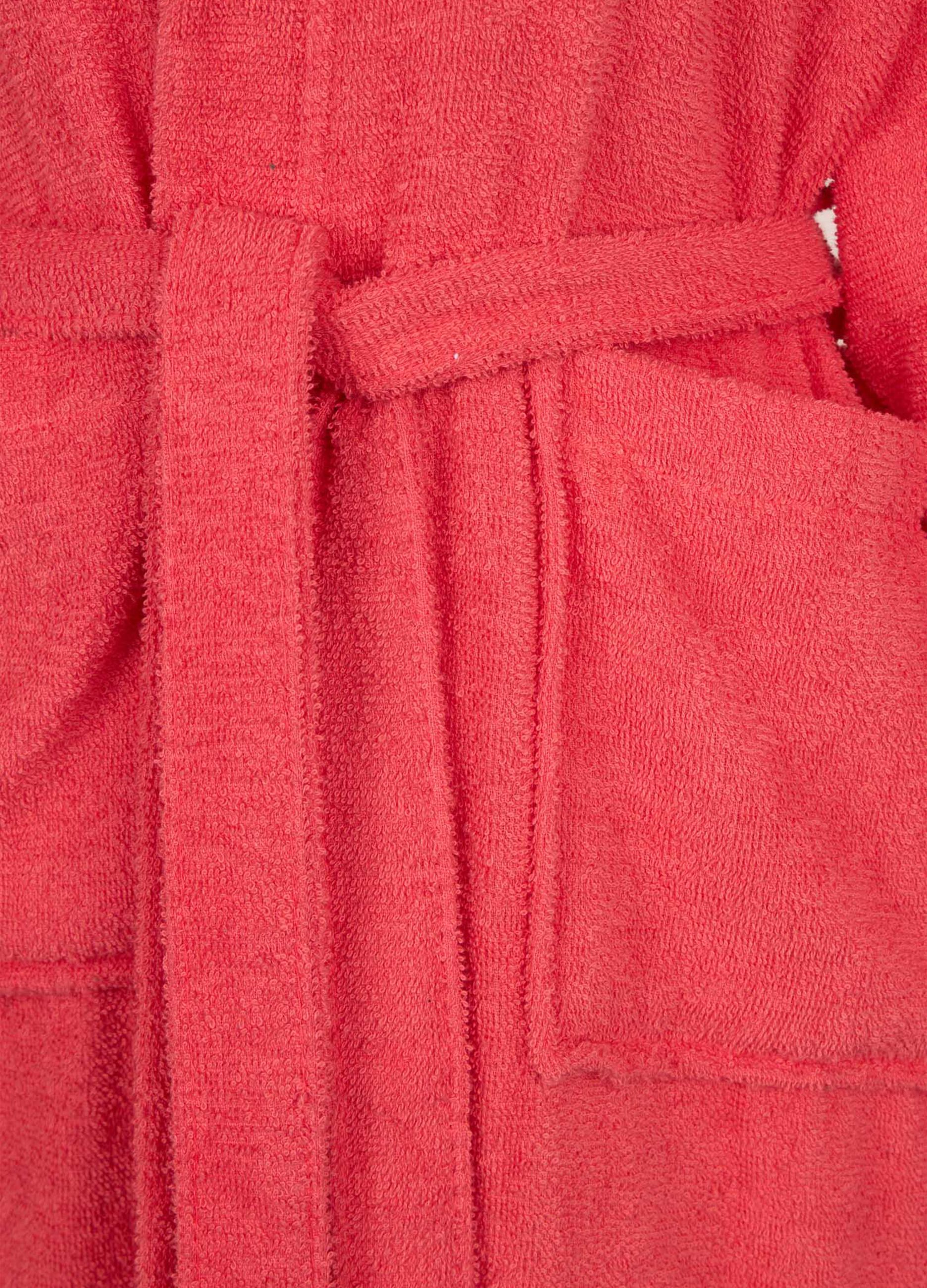 Cotton bathrobe