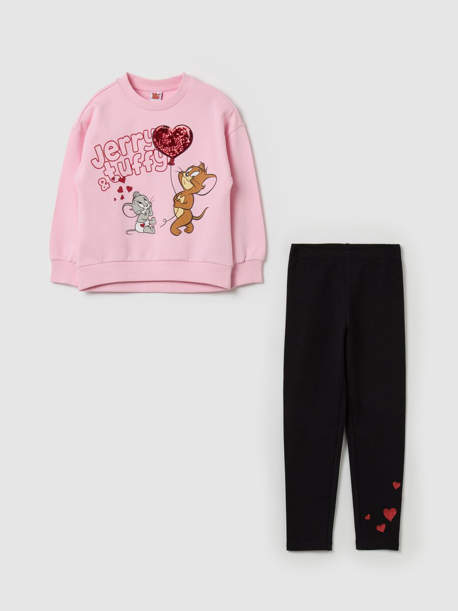 Jogging set with Tweetie Pie and Sylvester the Cat print_0