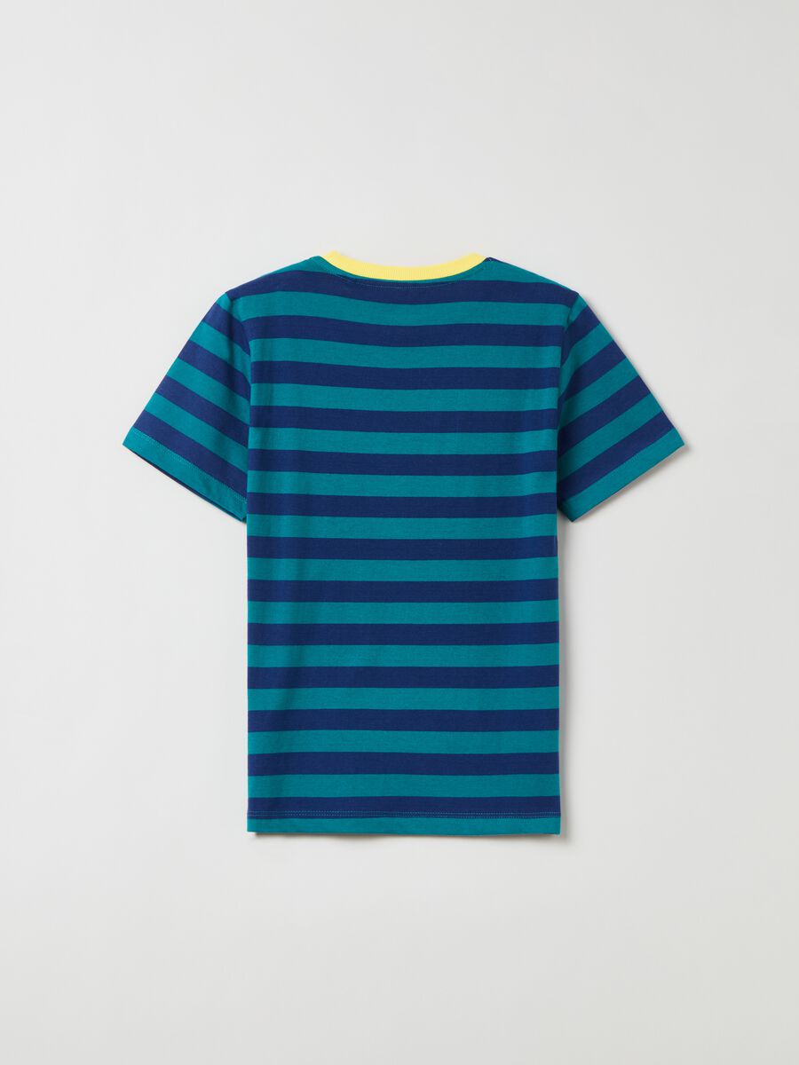 Striped cotton T-shirt_1