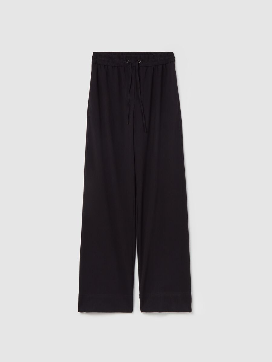 Relaxed-fit trousers with drawstring_0