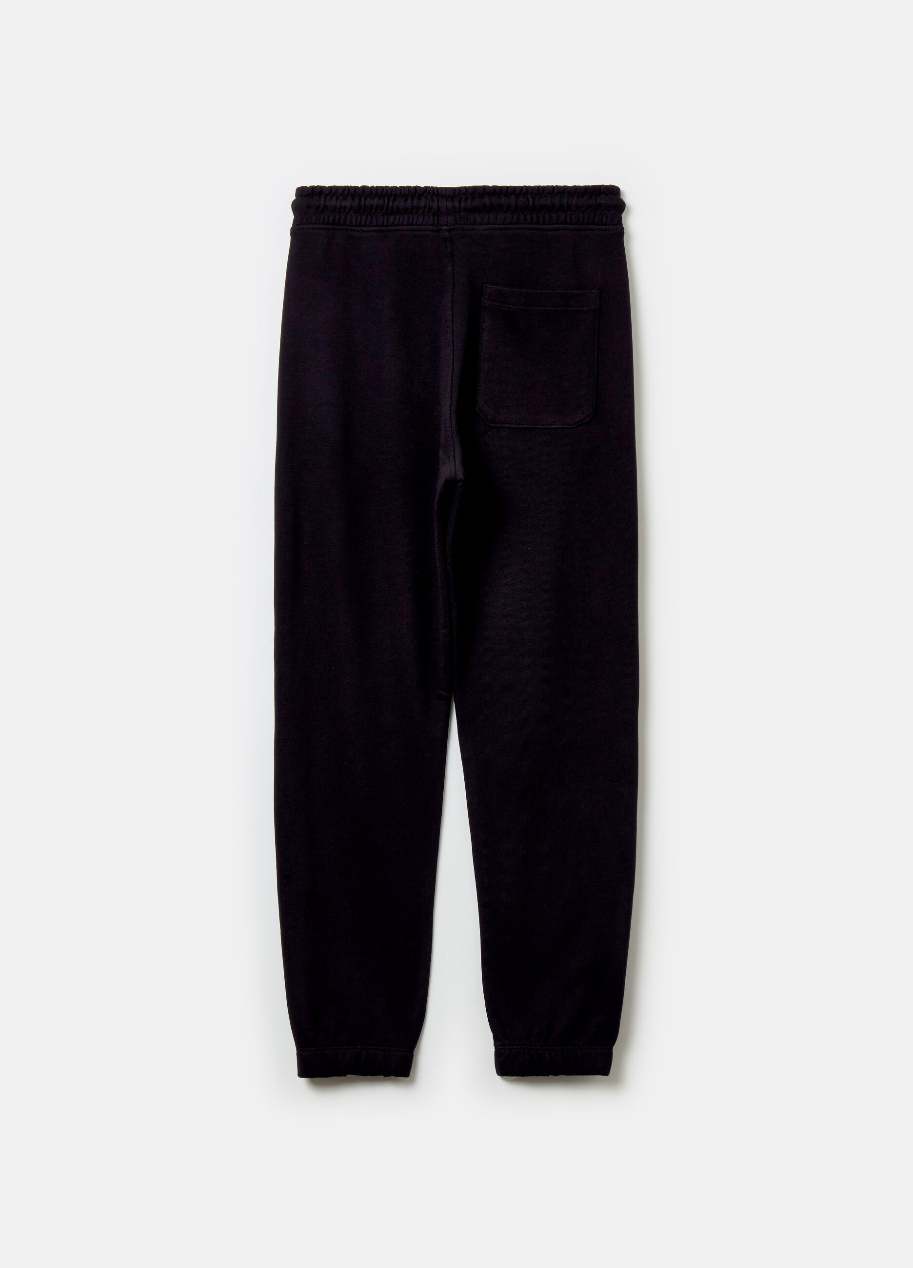 Essential joggers in organic cotton with drawstring