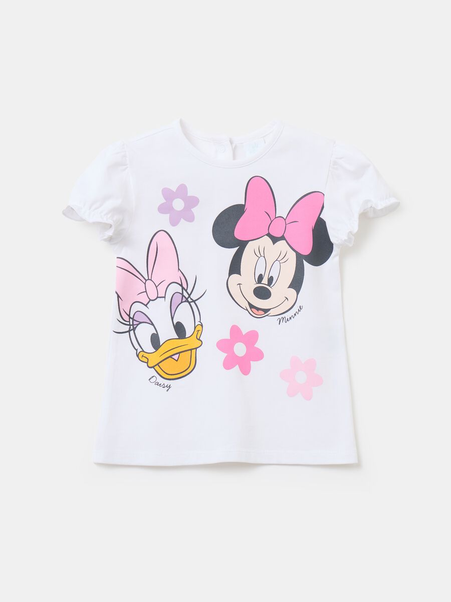 Camiseta con estampado Minnie y Daisy_0