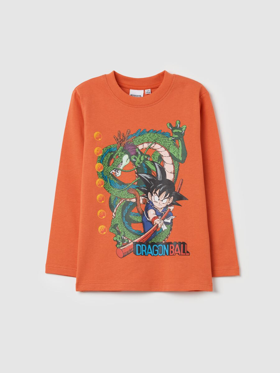 Long-sleeved T-shirt with DragonBall Z print_0