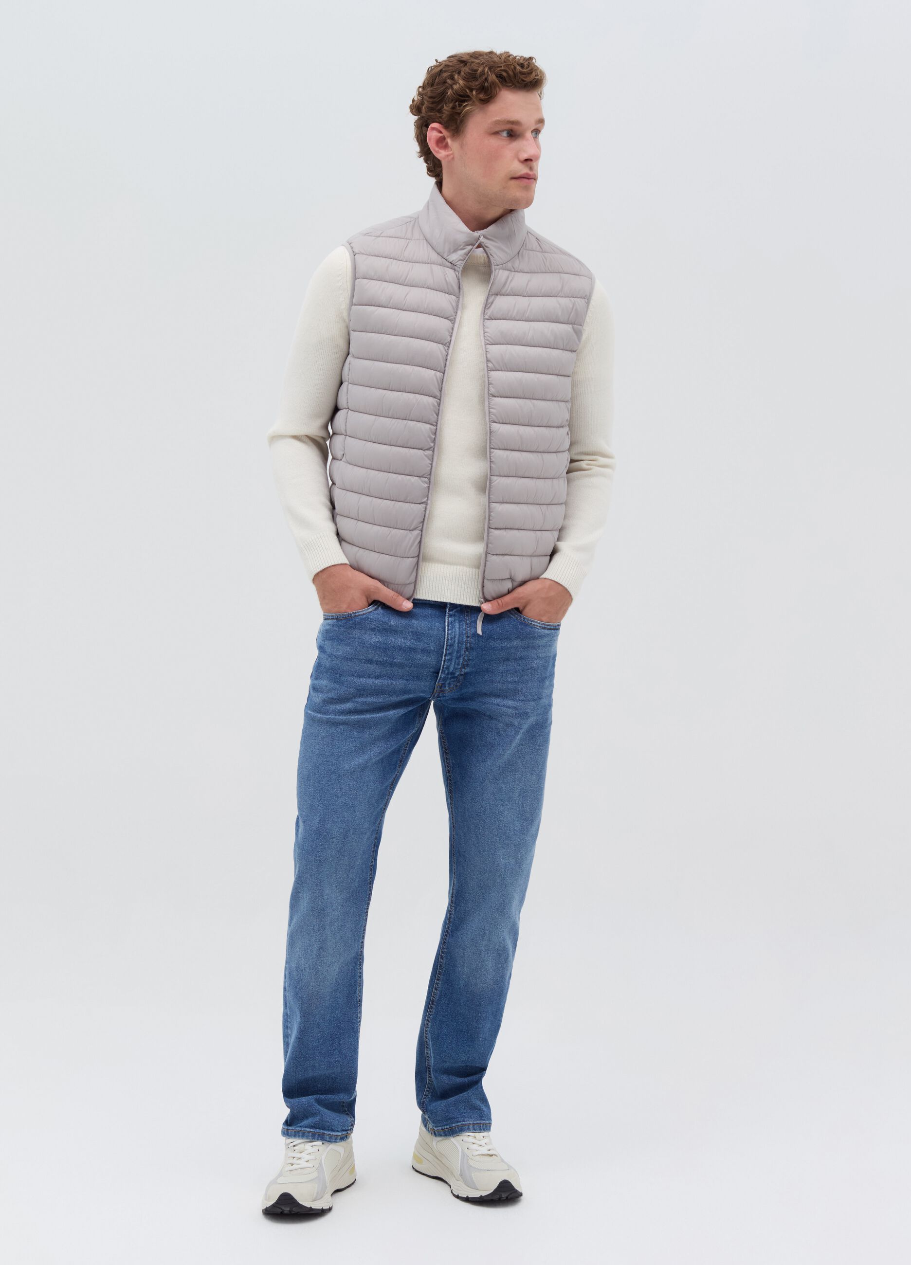 Ultralight full-zip gilet