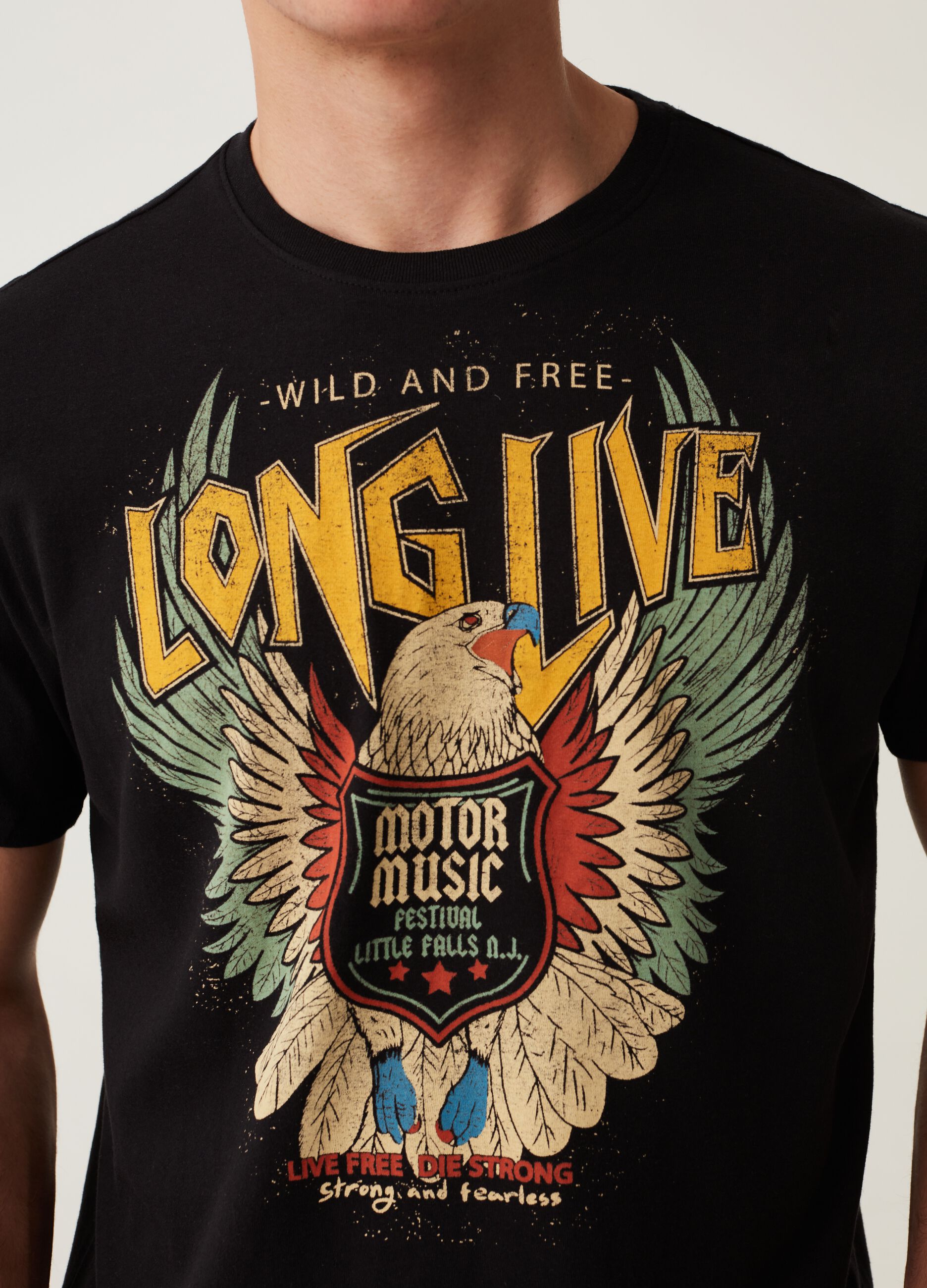 T-shirt with Motor Music Festival print