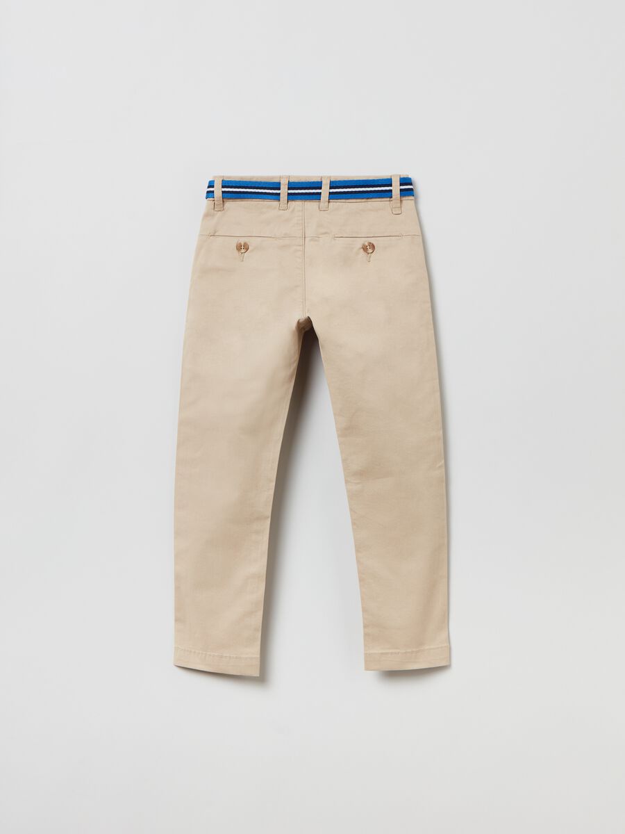 Chino trousers with belt_1