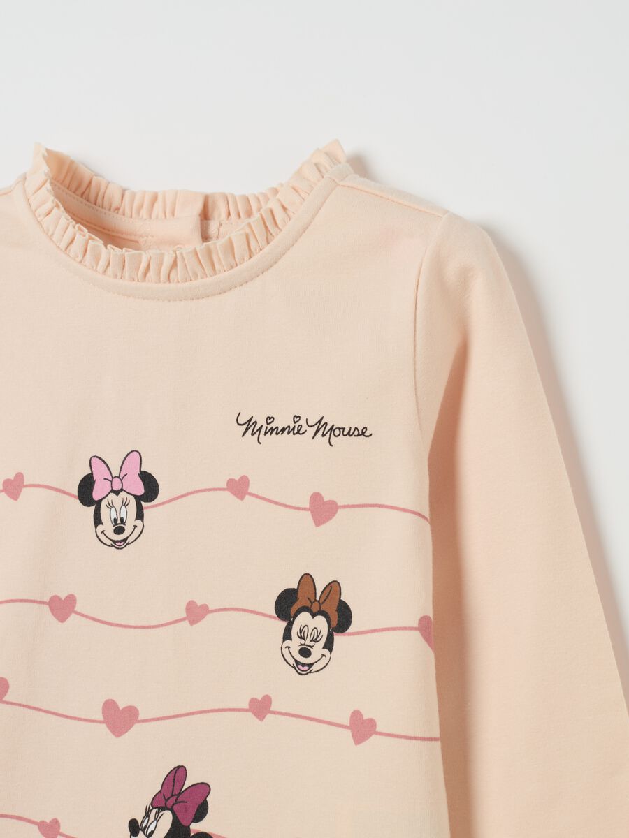 T-shirt in cotone bio con stampa Minnie_2