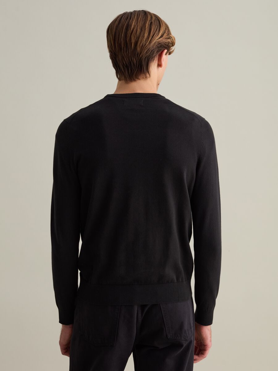 Round neck pullover_4