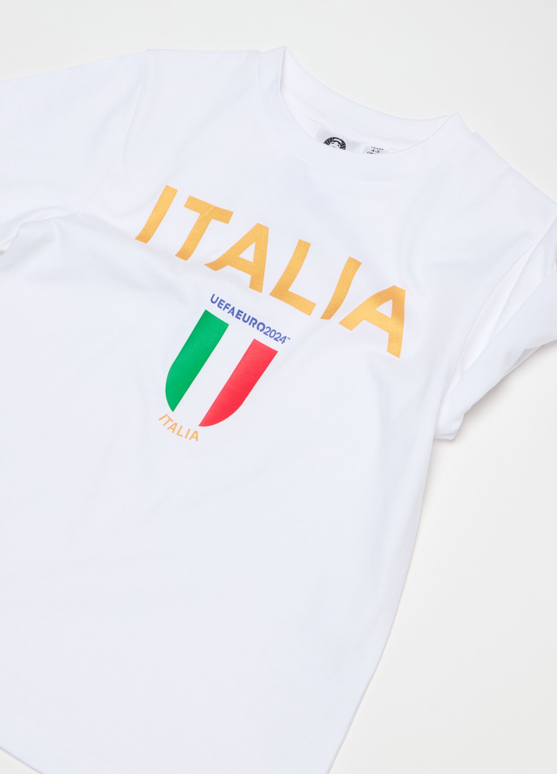 Camiseta con estampado UEFA Euro 2024 Italia