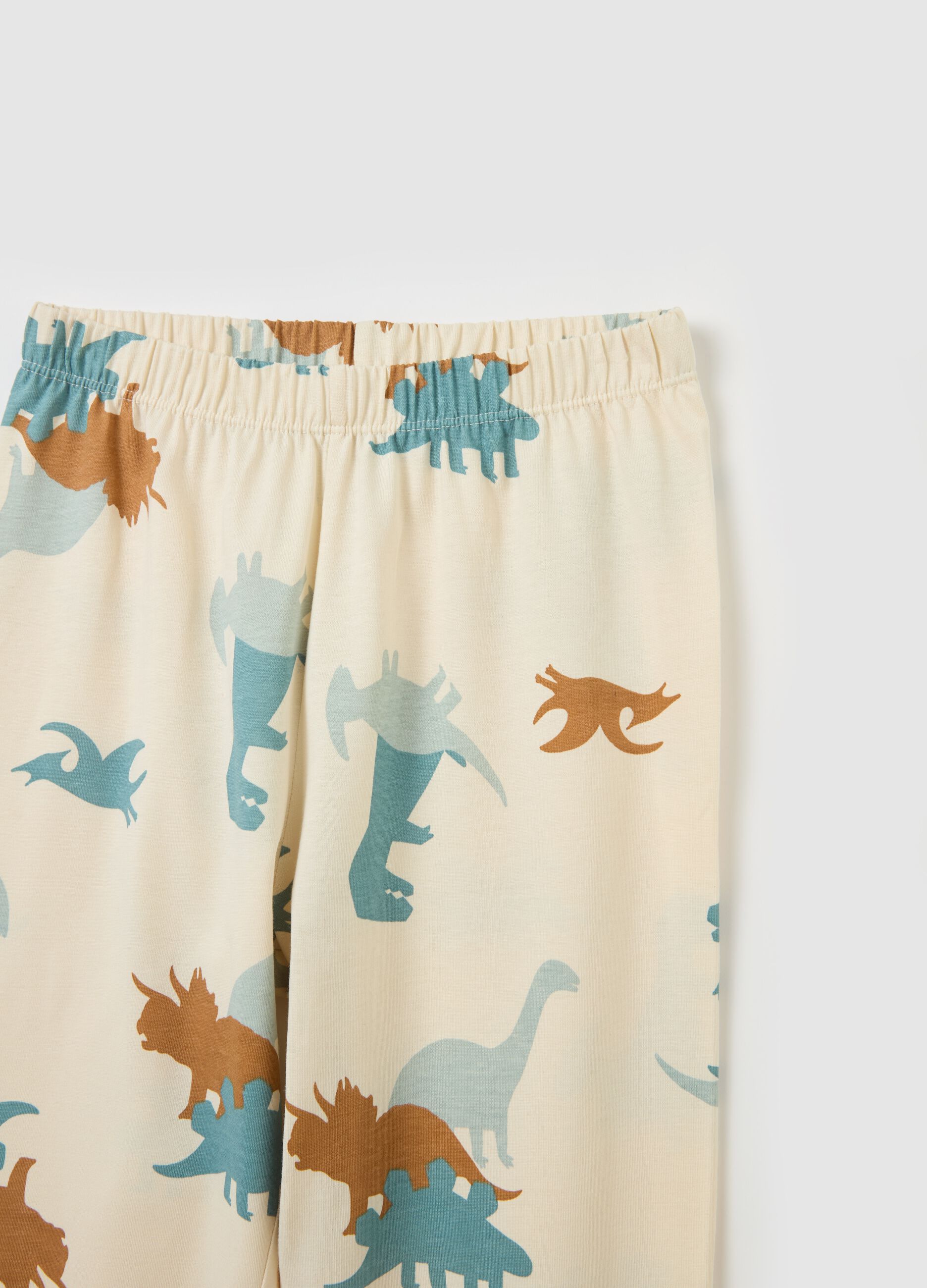 Organic cotton pyjamas with print