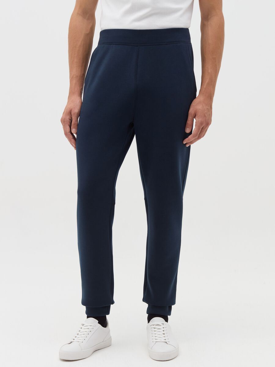 Fleece joggers with pockets_1