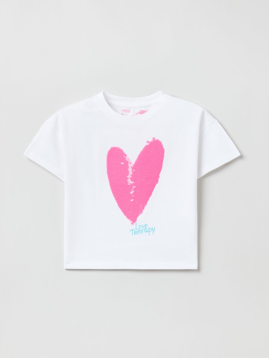 Love Therapy T-shirt with sequins_0