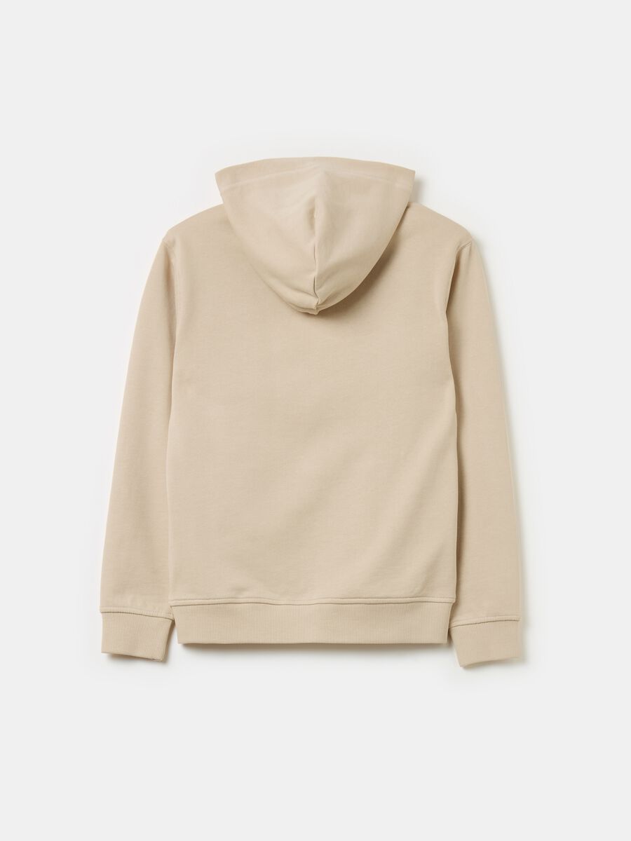 Essential full-zip sweatshirt with hood_1