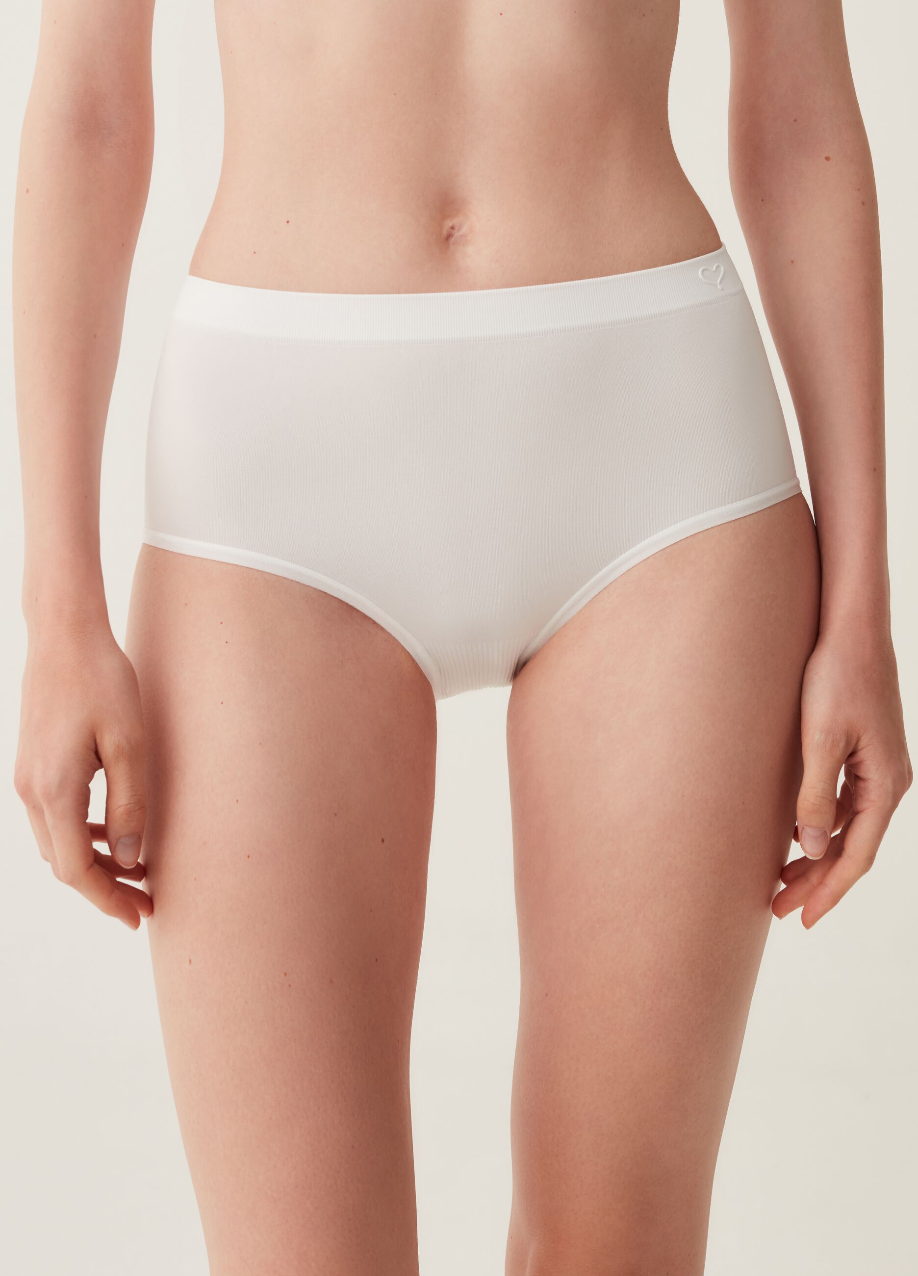 The One seamless high-waisted briefs