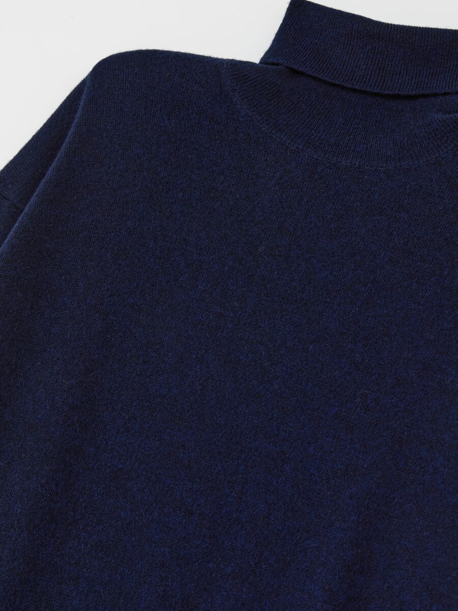 Solid colour wool turtleneck jumper_5